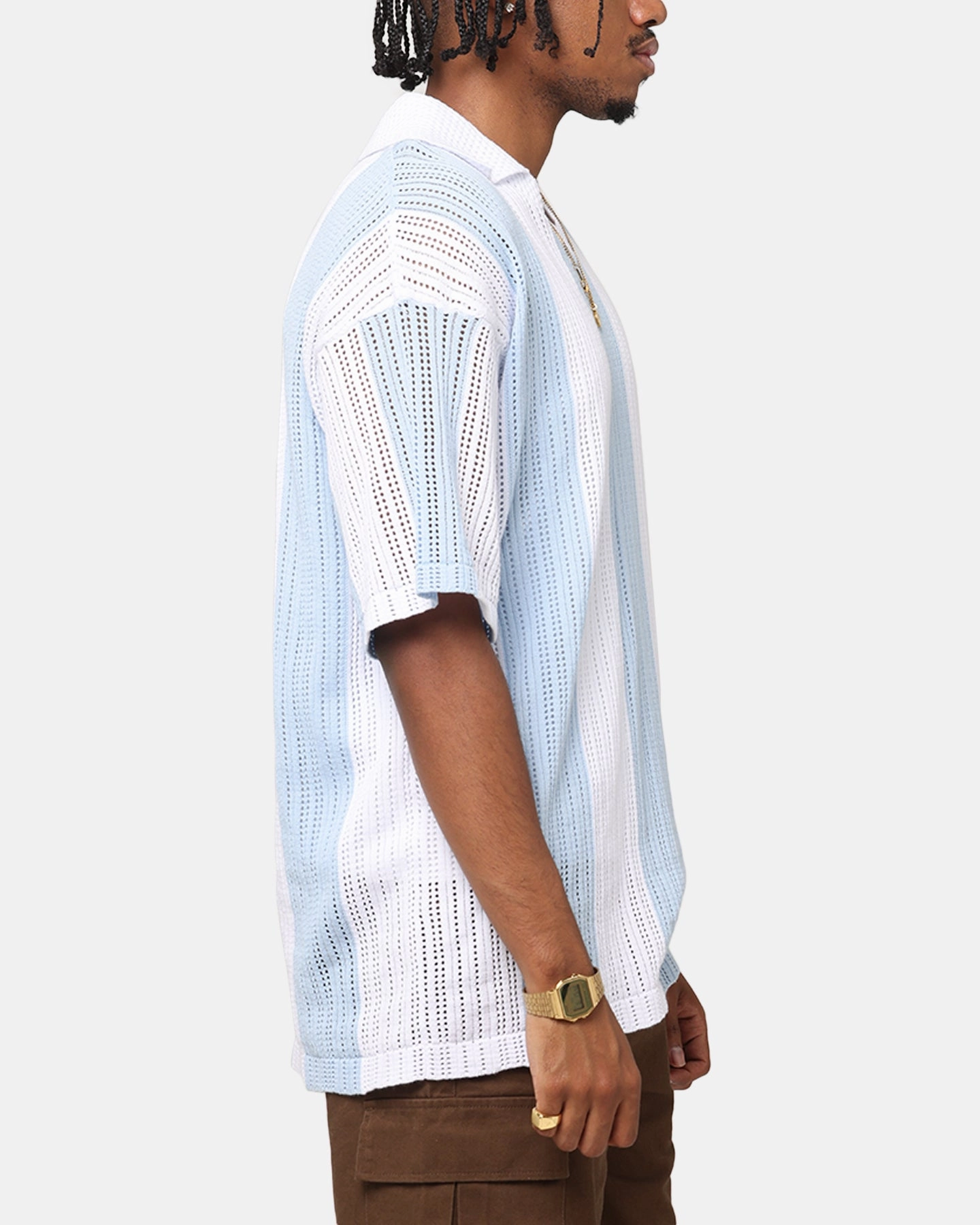 XXIII Knit Jersey Blue/White Flexible Comfort
