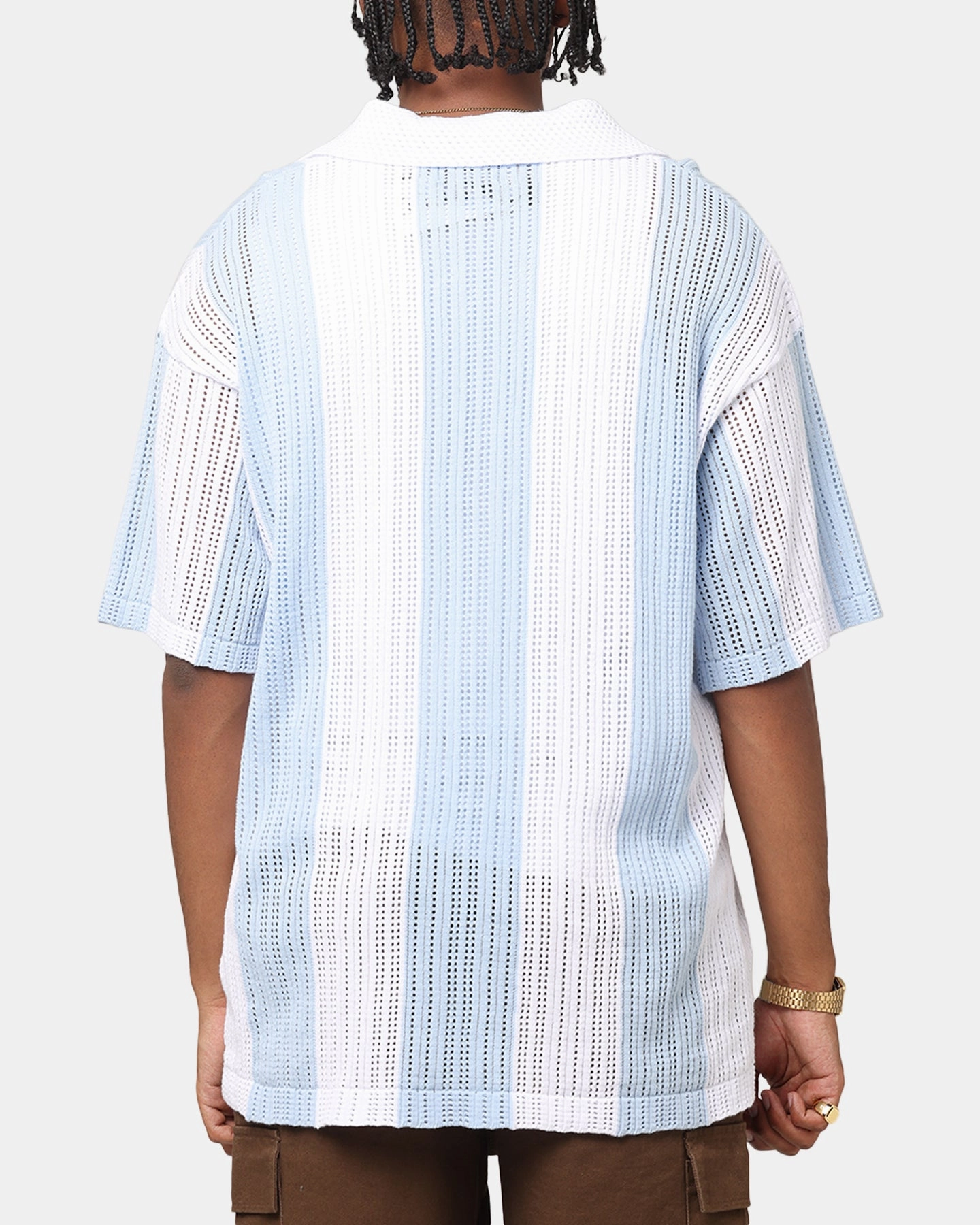 XXIII Knit Jersey Blue/White Stretch Knit Technology