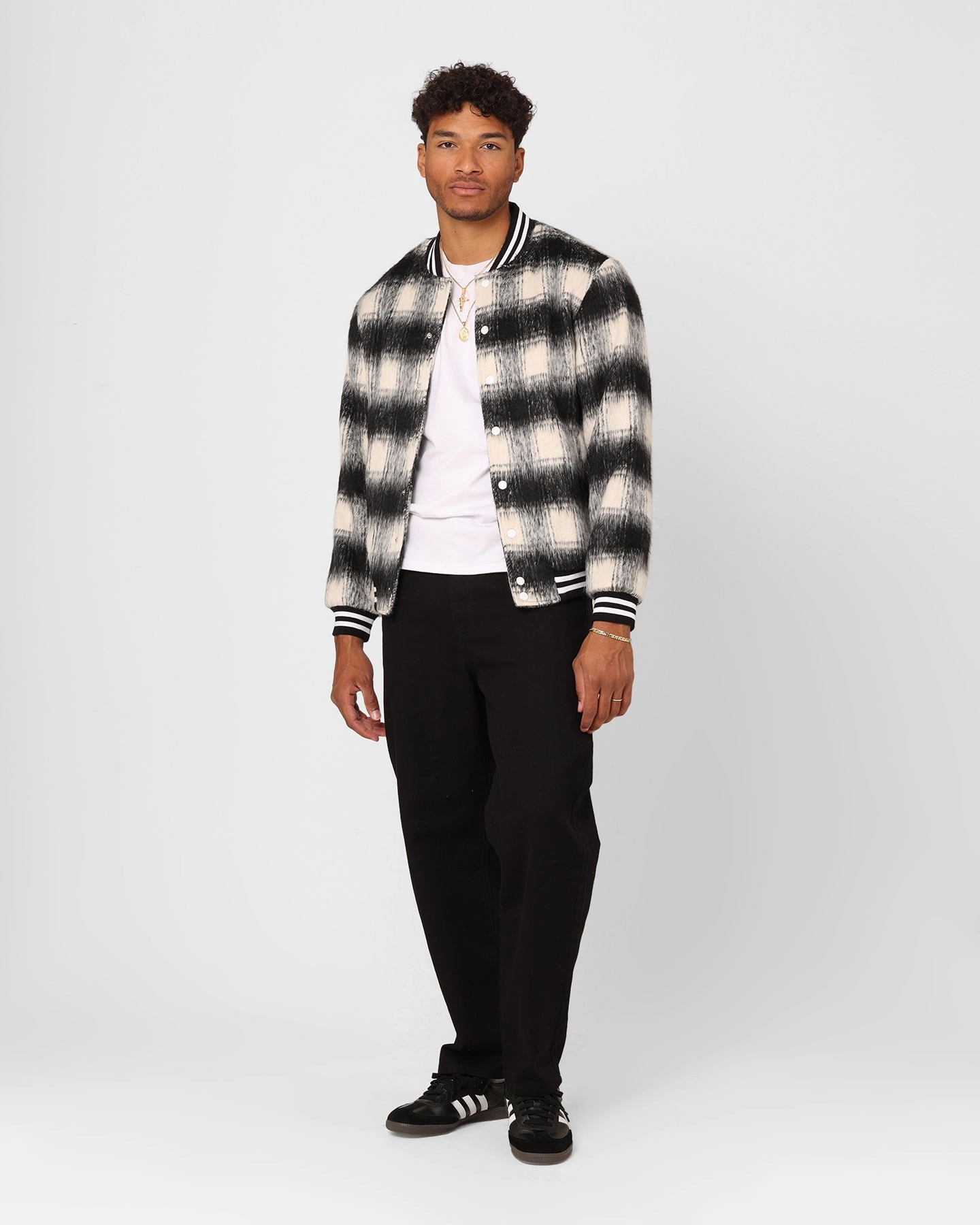 XXIII Kolab Checkered Jacket Black/White Merchandise photographers