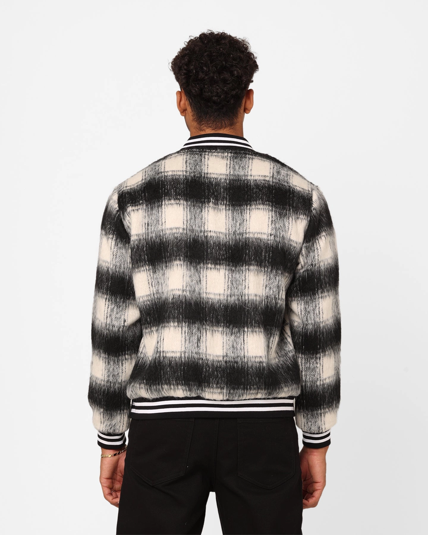 XXIII Kolab Checkered Jacket Black/White teachers Viewpoint