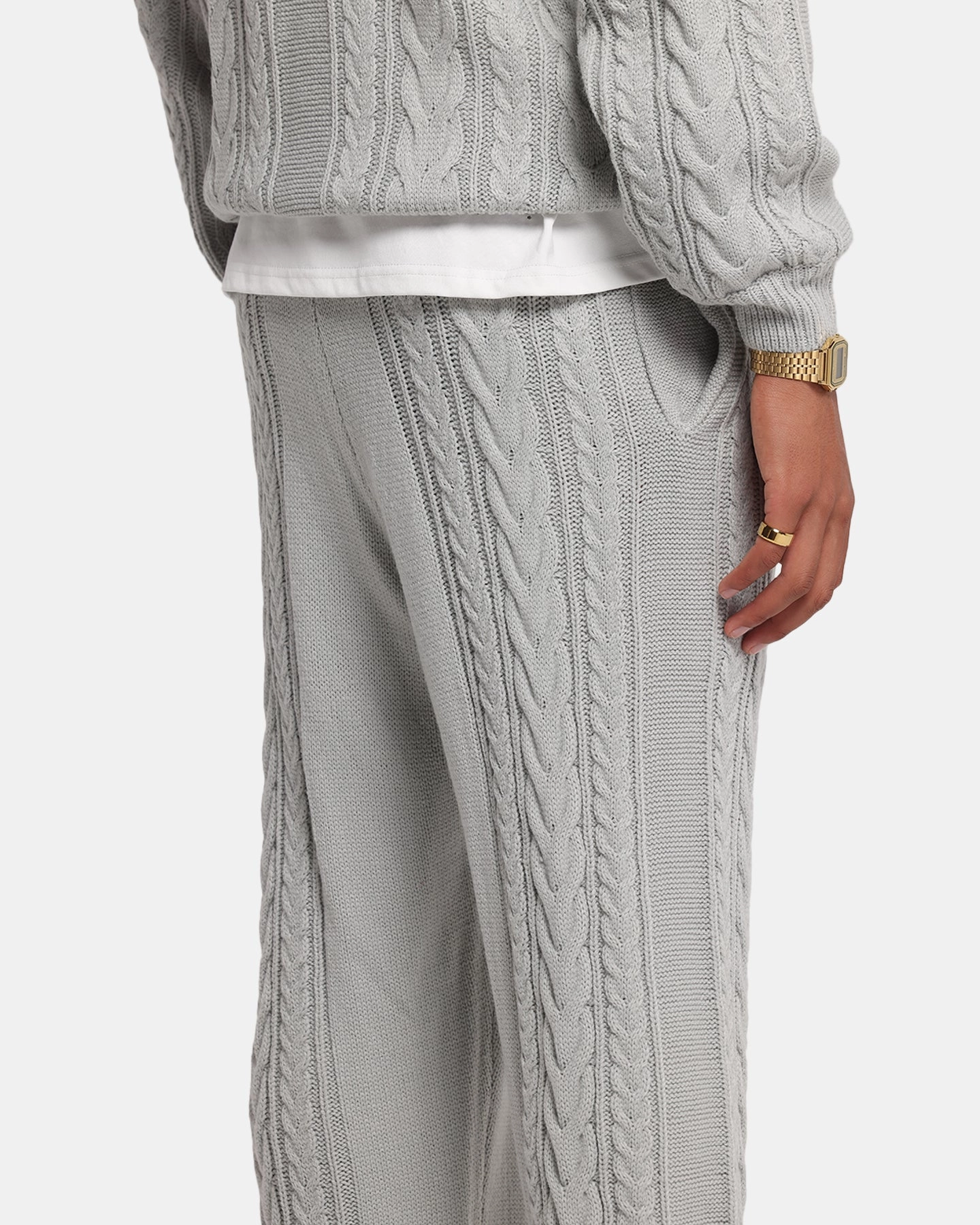 All weather windproof XXIII Lakes Knitted Pants Grey