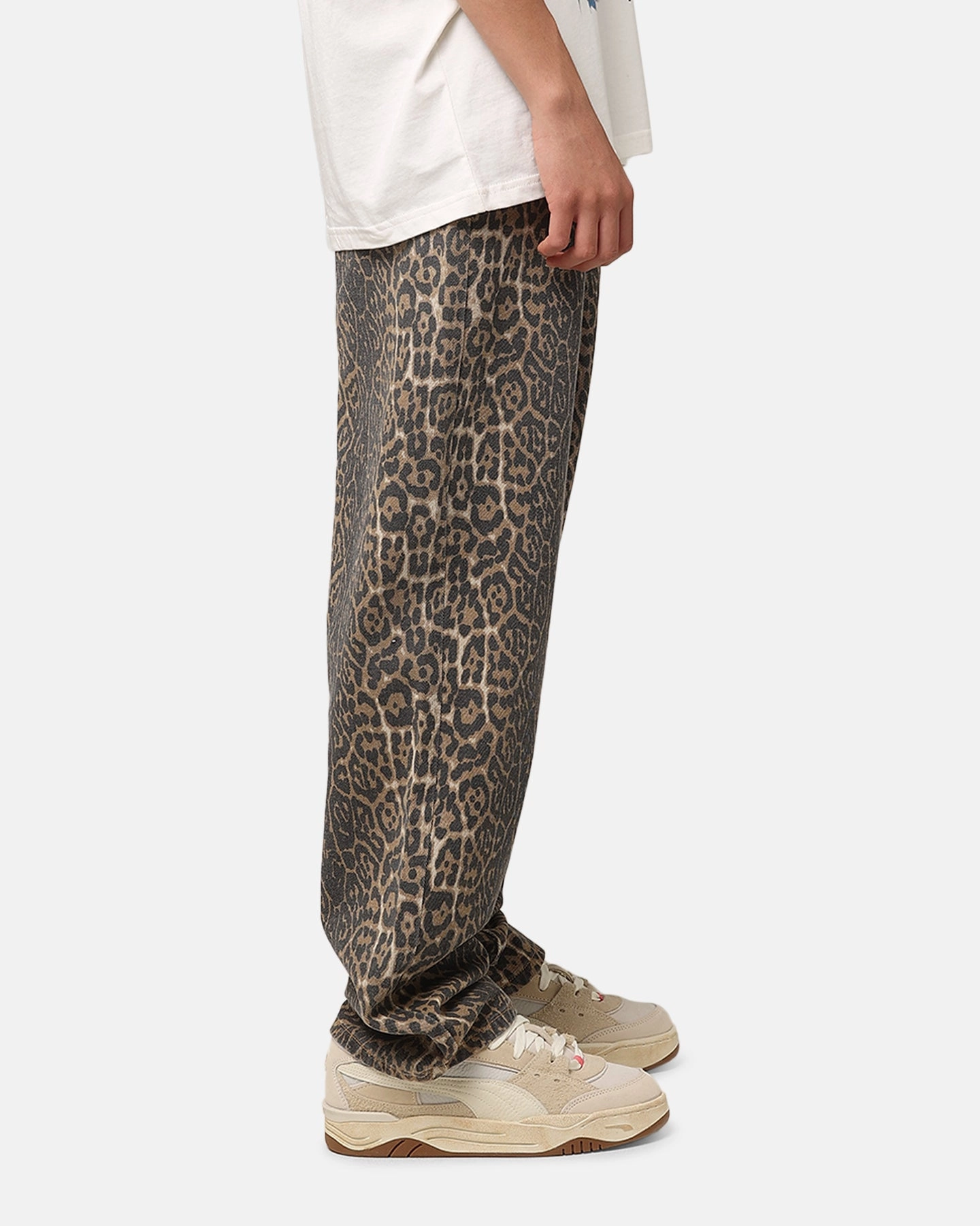 Lifestyle Choice XXIII Leopard Baggy Jeans Leopard