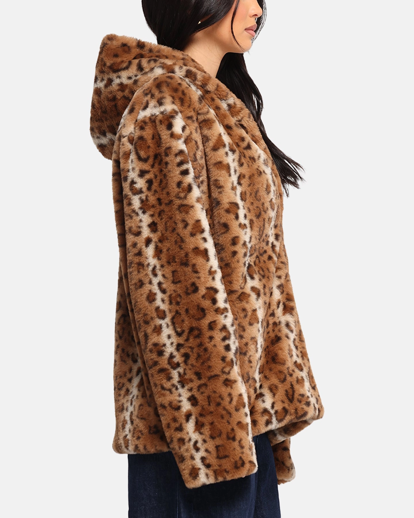 XXIII Leopard Fur Jacket Leopard Advertise