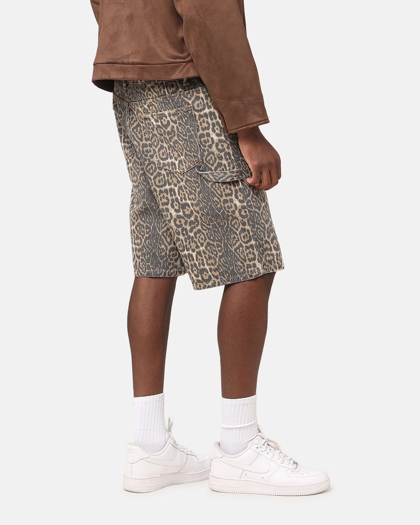 XXIII Leopard Jorts Leopard Chafe Free Edging