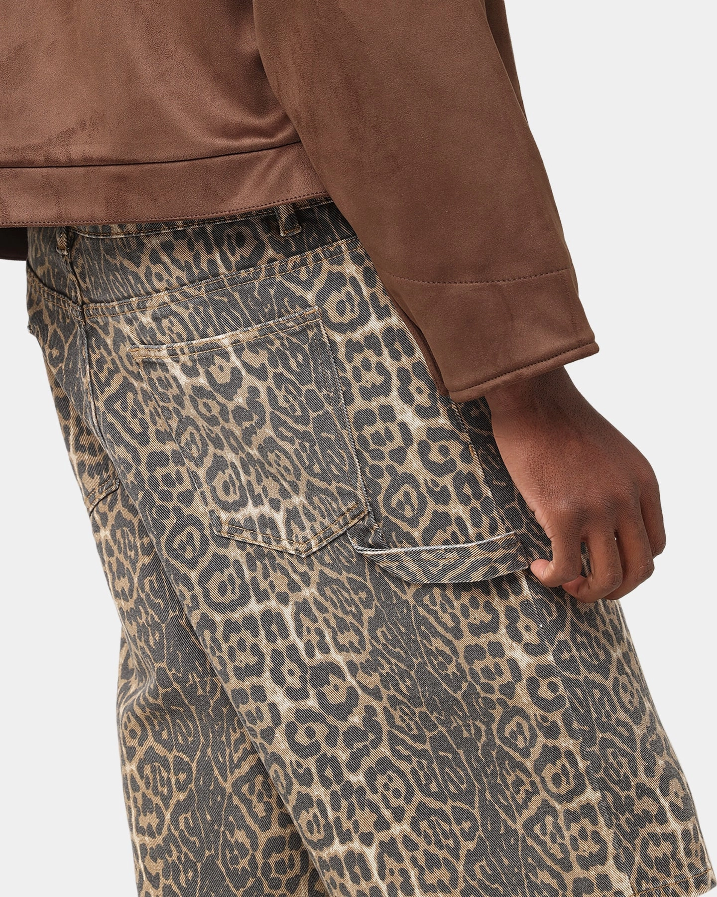 spring shorts Festival wear XXIII Leopard Jorts Leopard