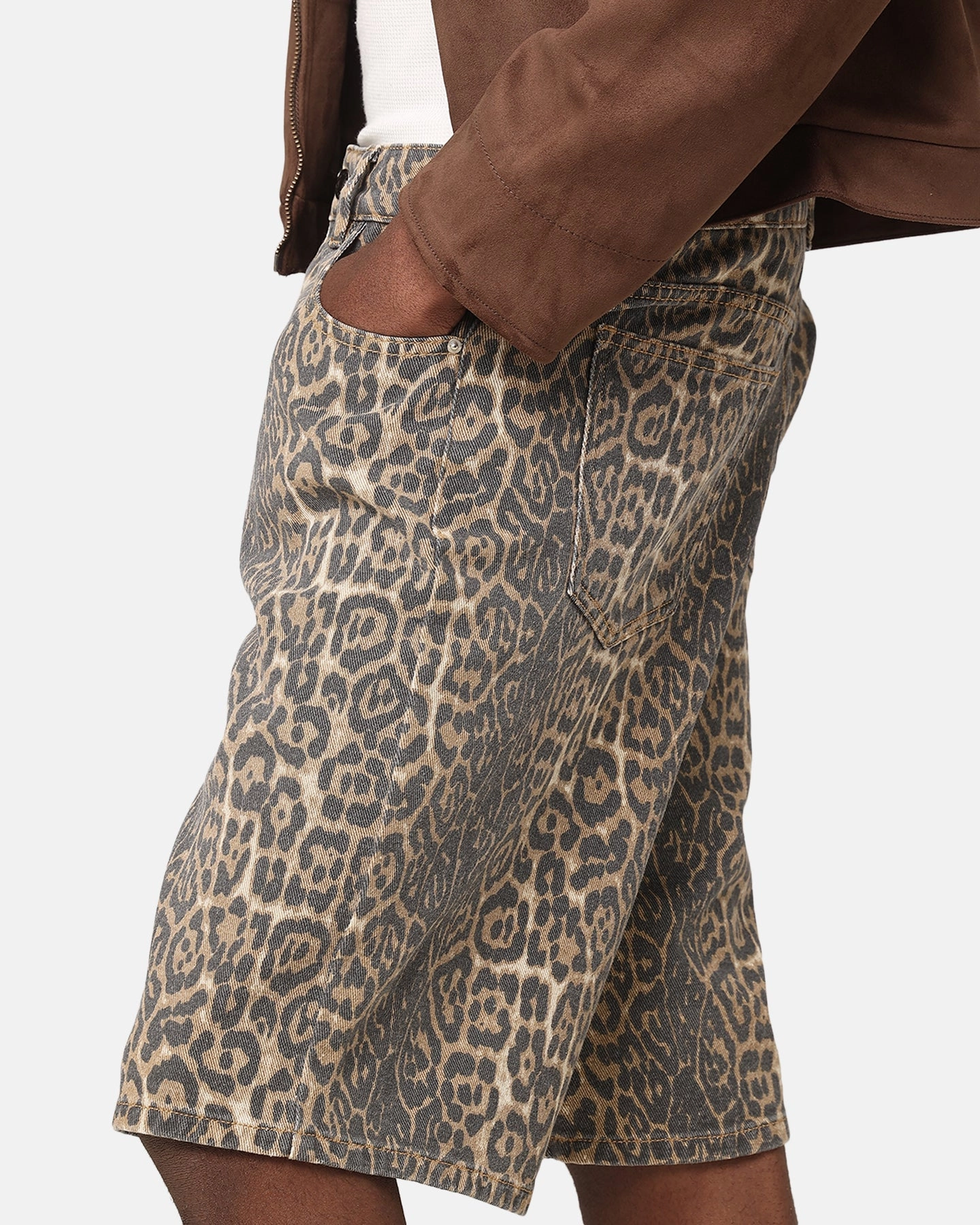 XXIII Leopard Jorts Leopard Warm Mood