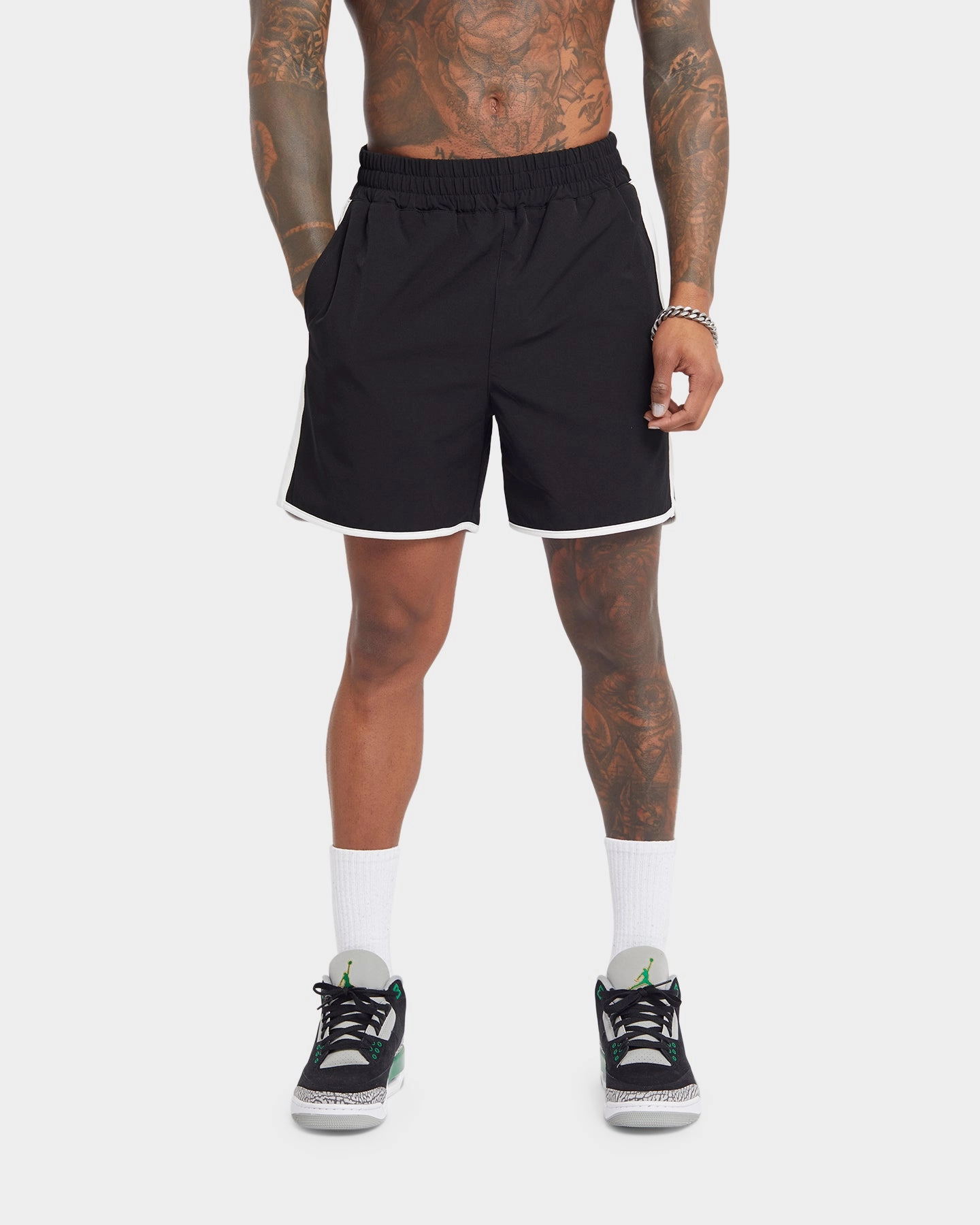XXIII Maxime Racing Shorts Black/White Warehouse Work