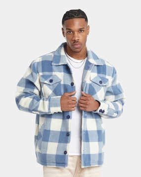 Reinforced Stitching XXIII Mikhail Plaid Jacket Blue/White
