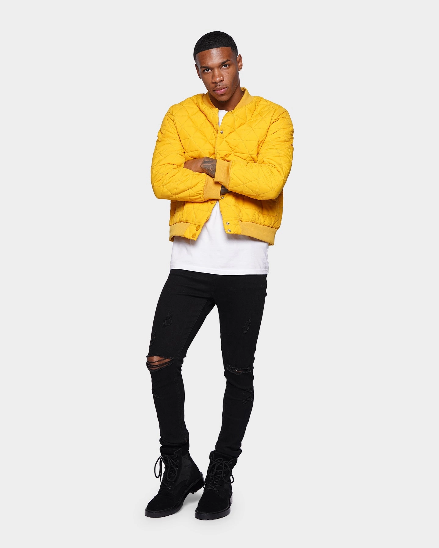 XXIII Monclova Quilted Jacket Yellow Commute