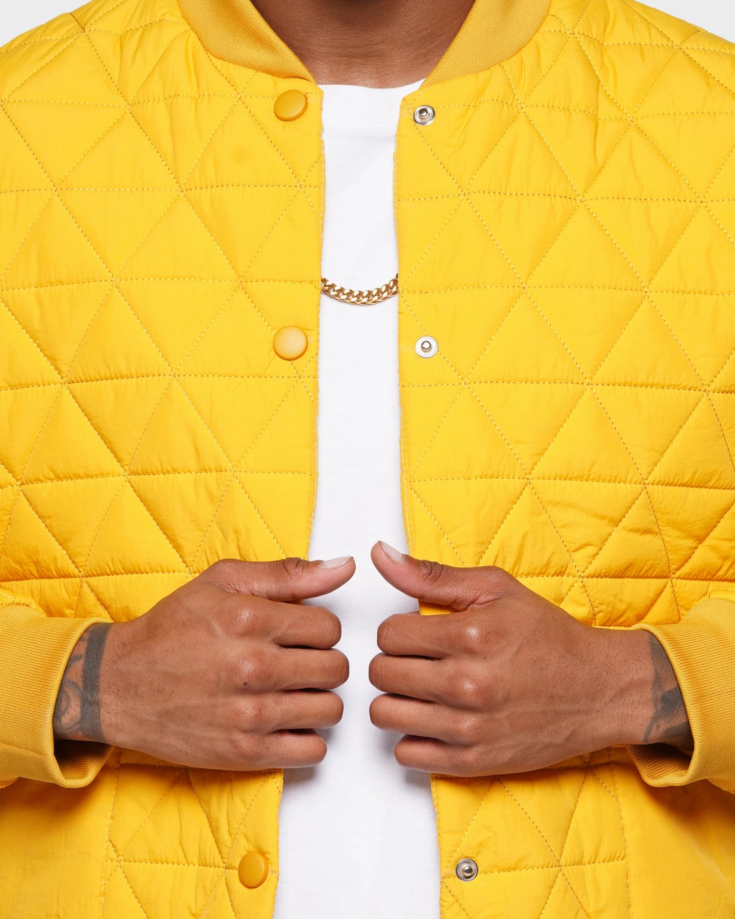XXIII Monclova Quilted Jacket Yellow Spark Fedora