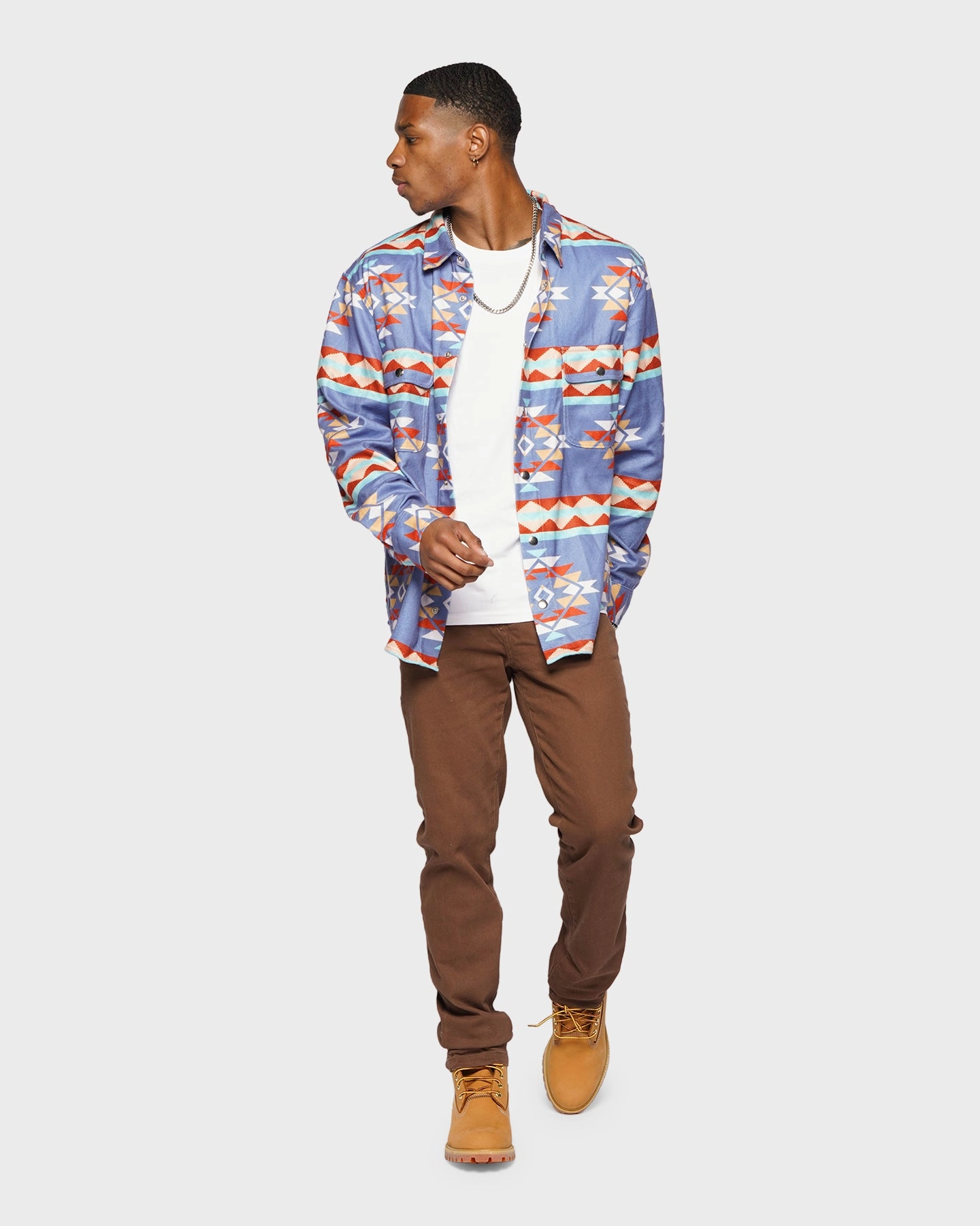 XXIII Navajo Shacket Multi Wind Safe