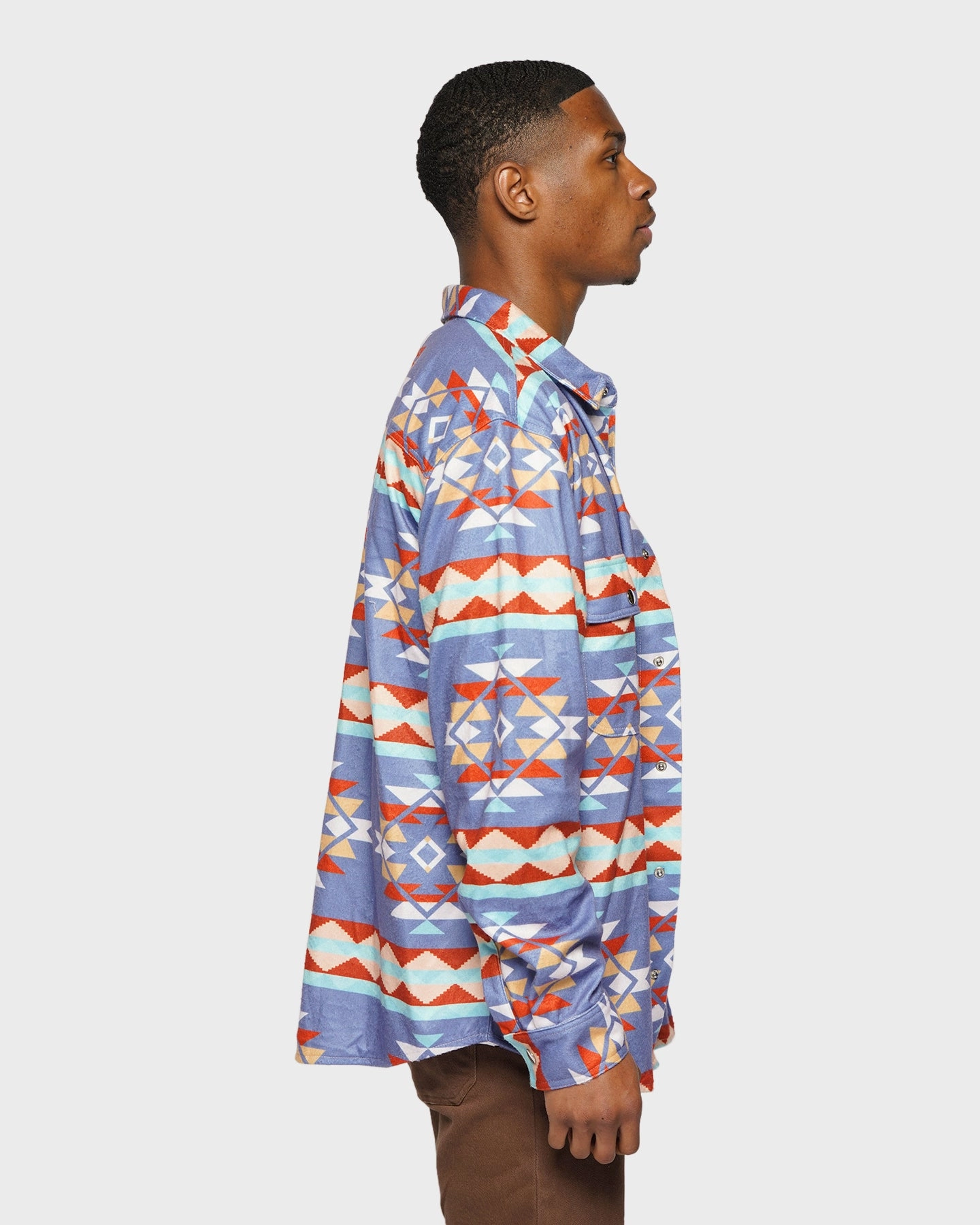 XXIII Navajo Shacket Multi Target Neutral Tones