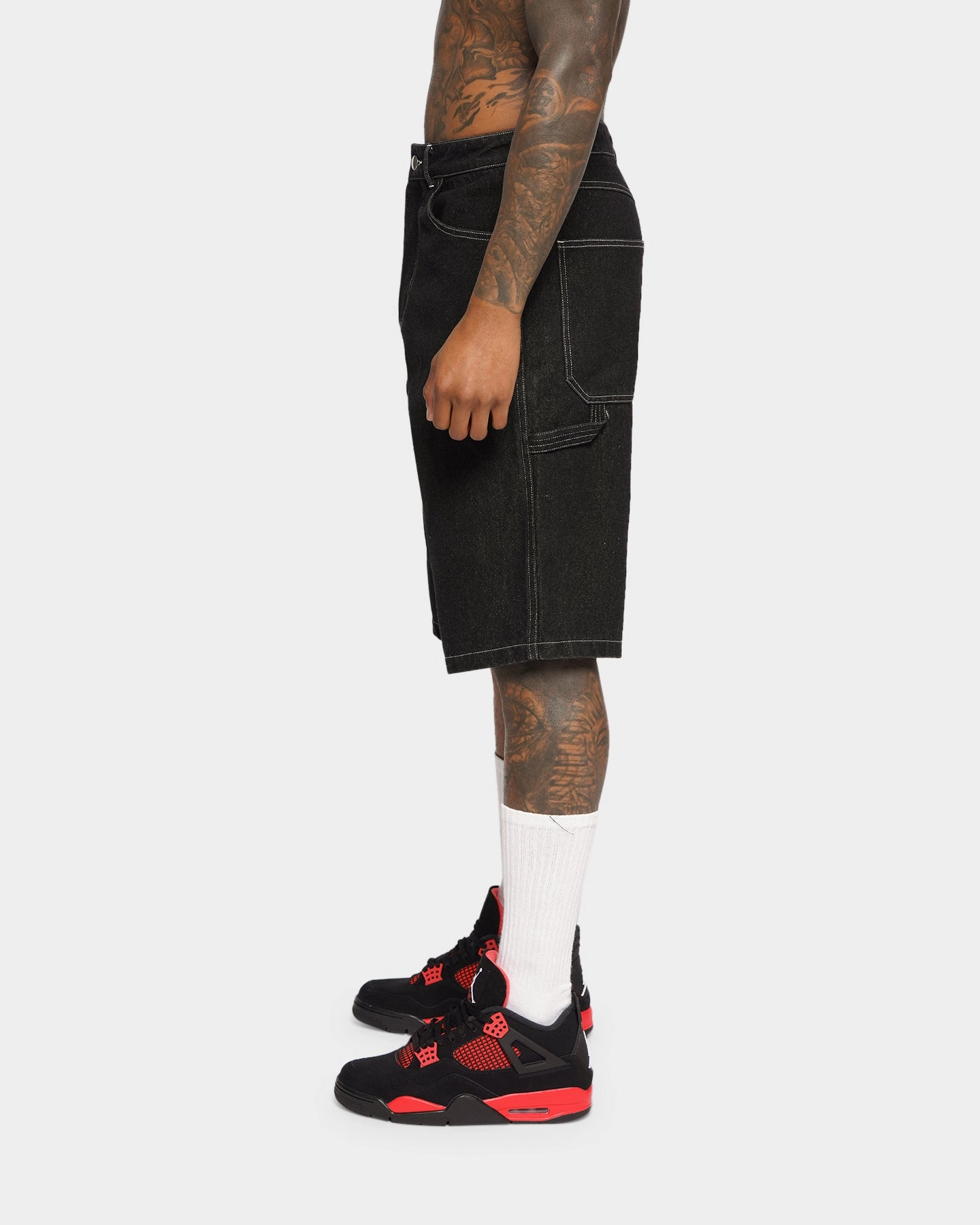 XXIII Newry Baggy Carpenter Shorts Black Anti Friction Seams sports event