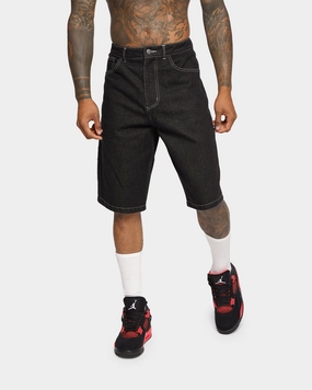 XXIII Newry Baggy Carpenter Shorts Black Abrasion Resistant Material