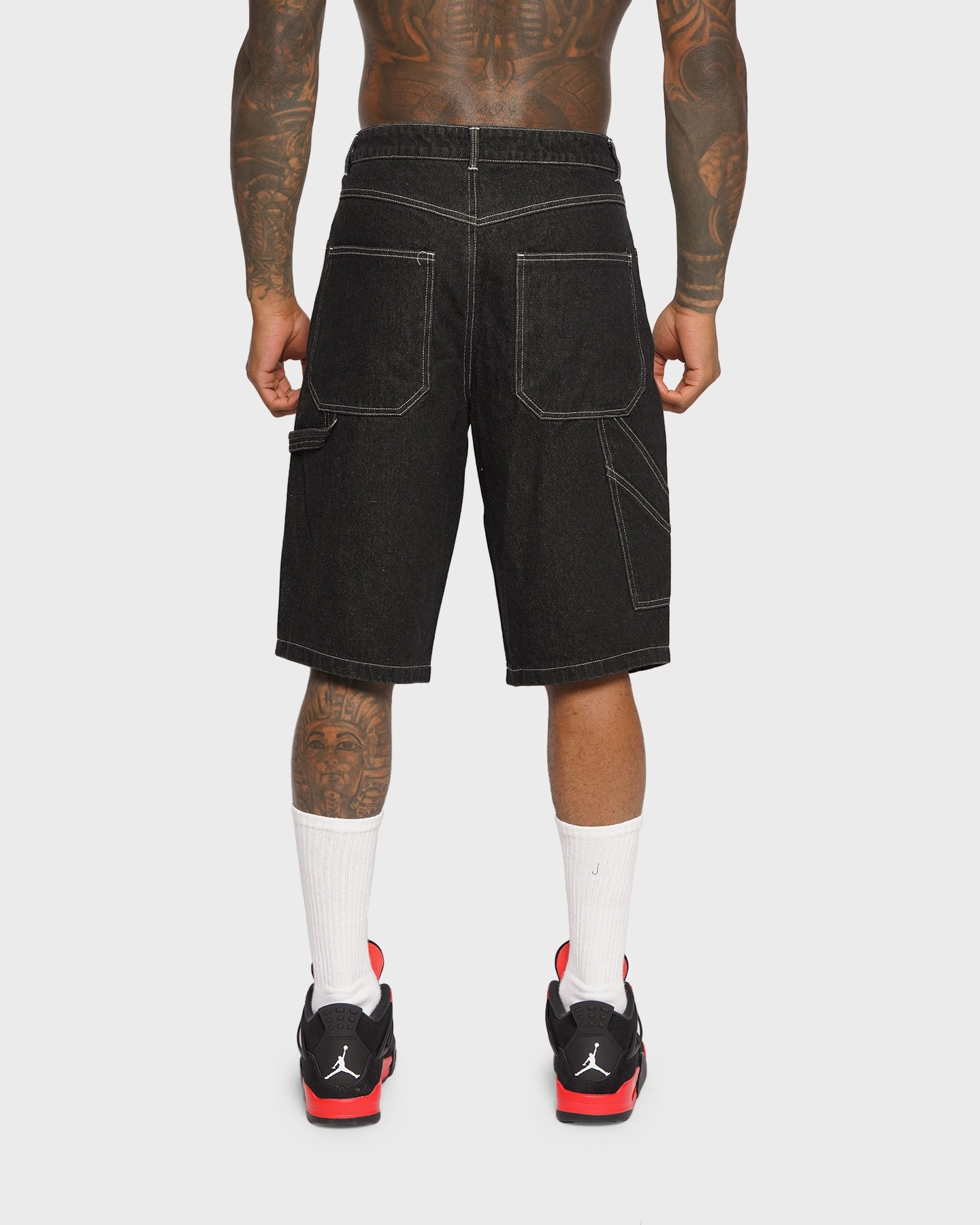 XXIII Newry Baggy Carpenter Shorts Black teenagers