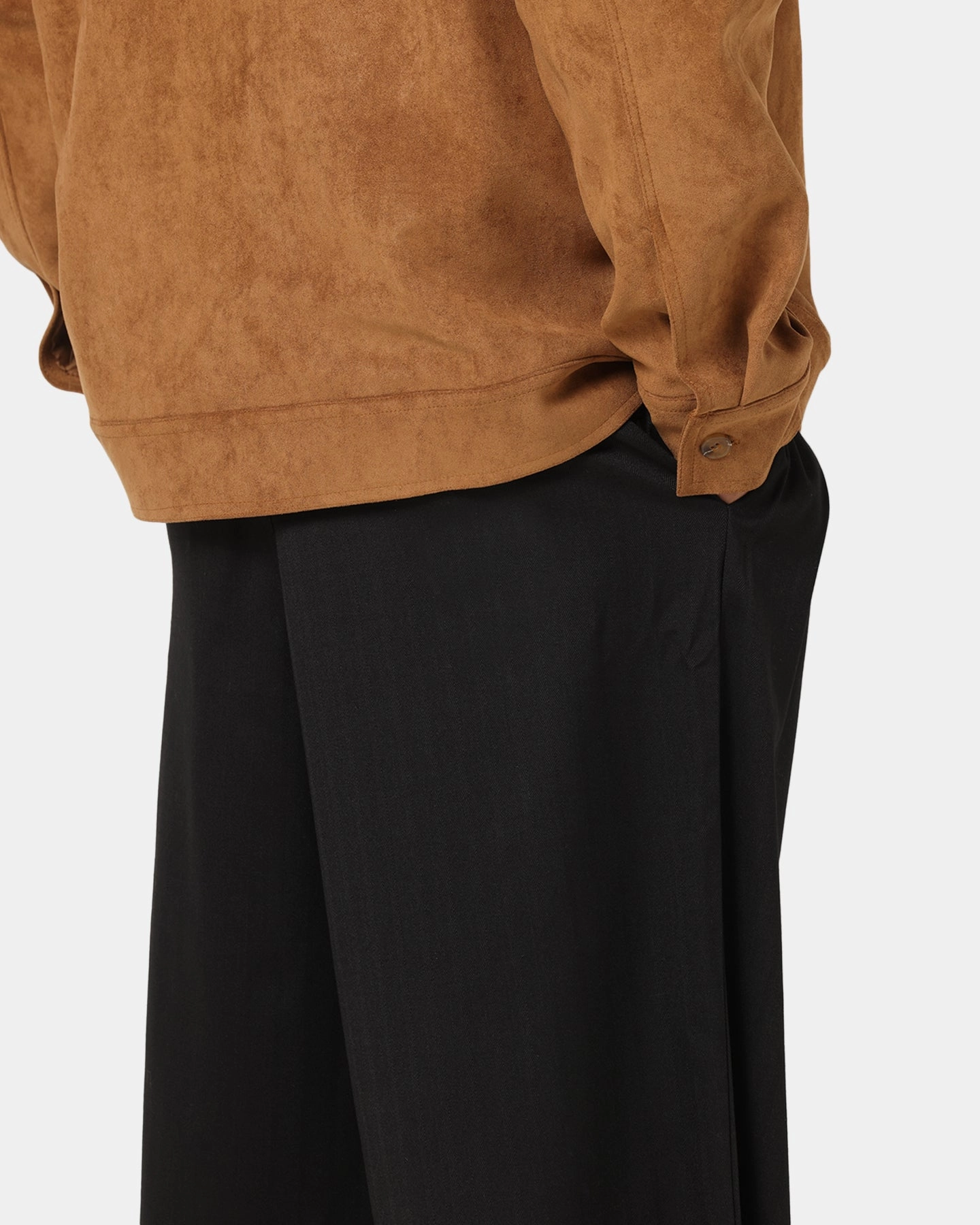 XXIII Pleated Pant Black Low-rise style
