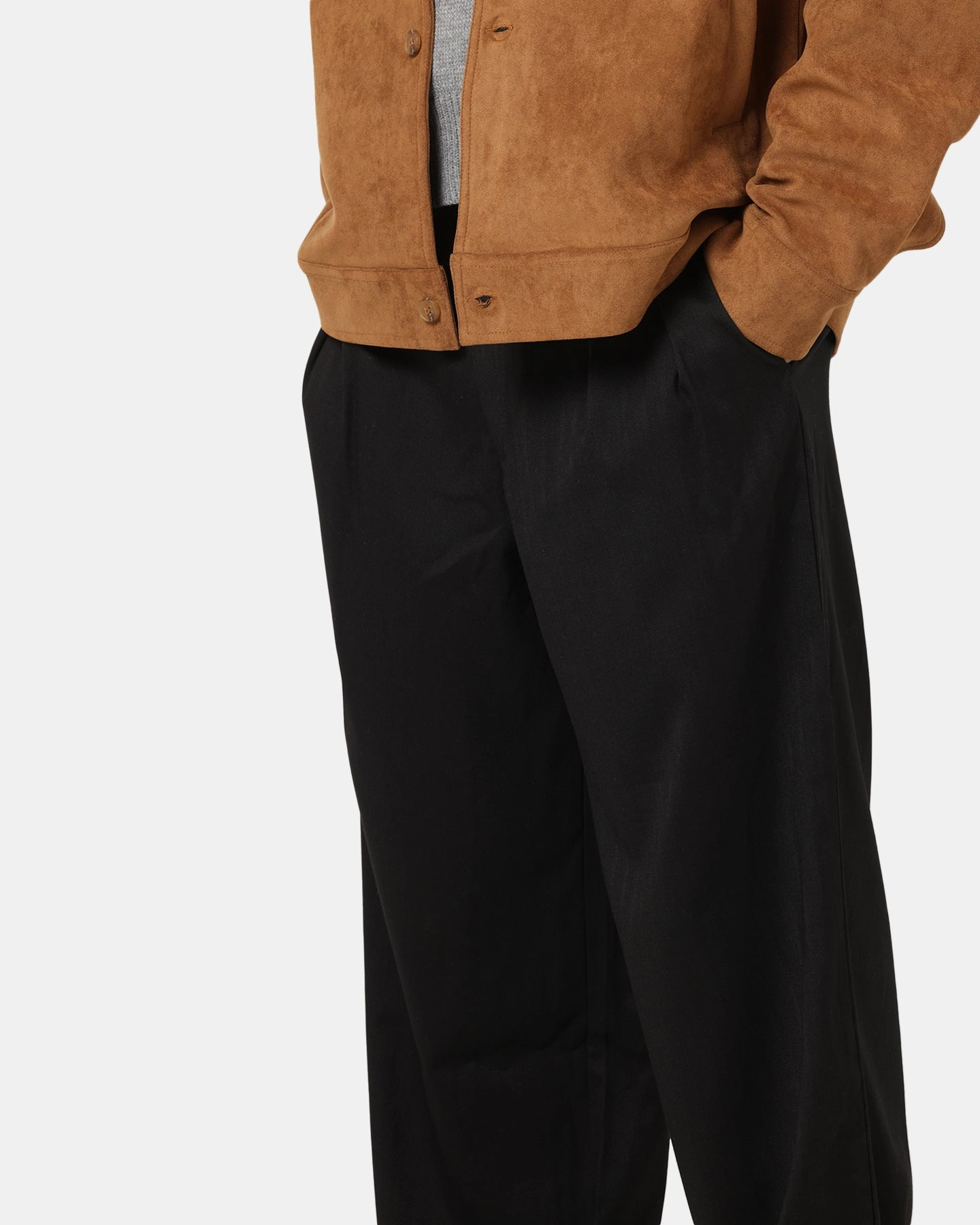 Wear Resistant Fabric Non Iron Technology XXIII Pleated Pant Black