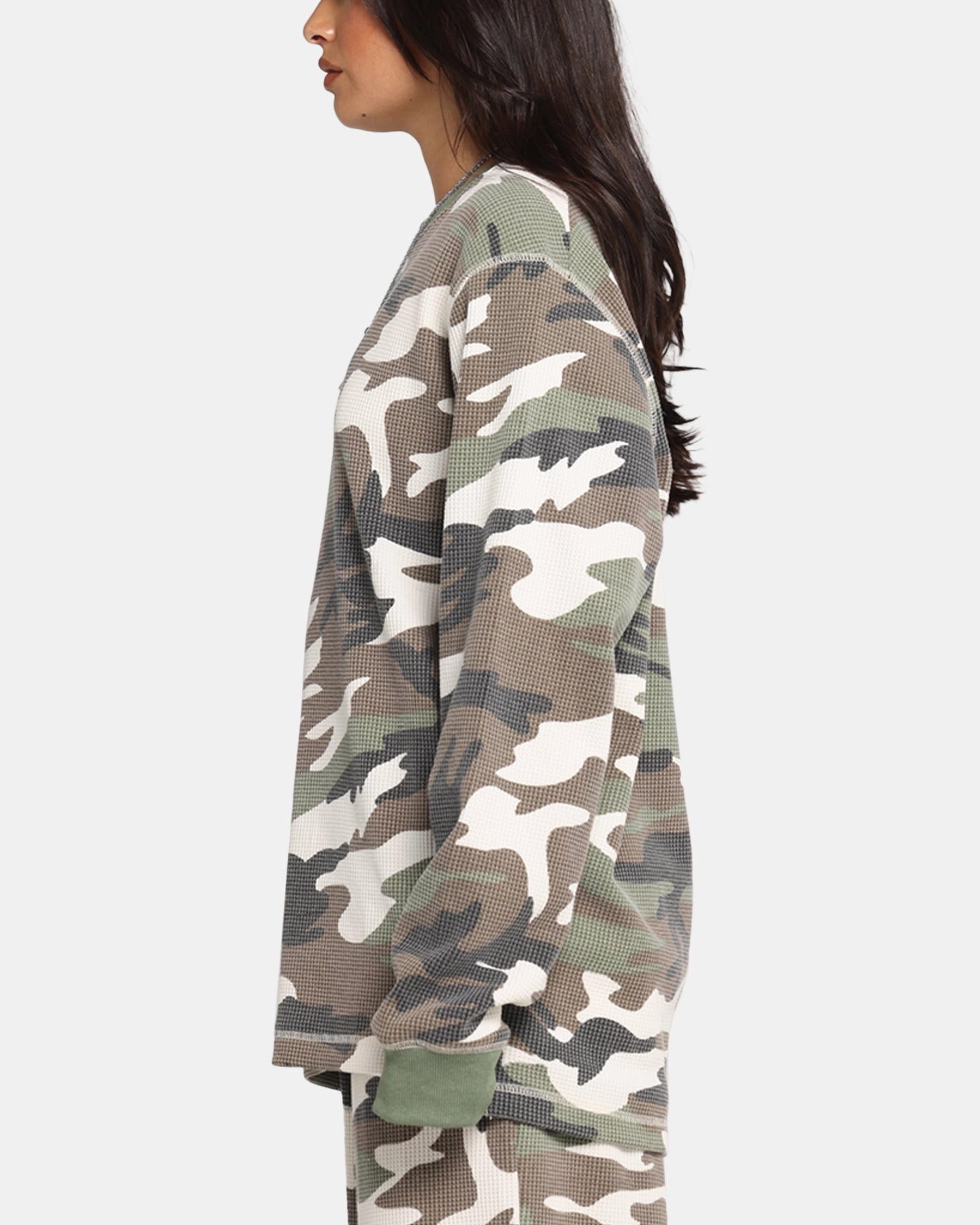 XXIII Printed Thermal Long Sleeve T-Shirt Camo High Density Fabric Functional Wearable