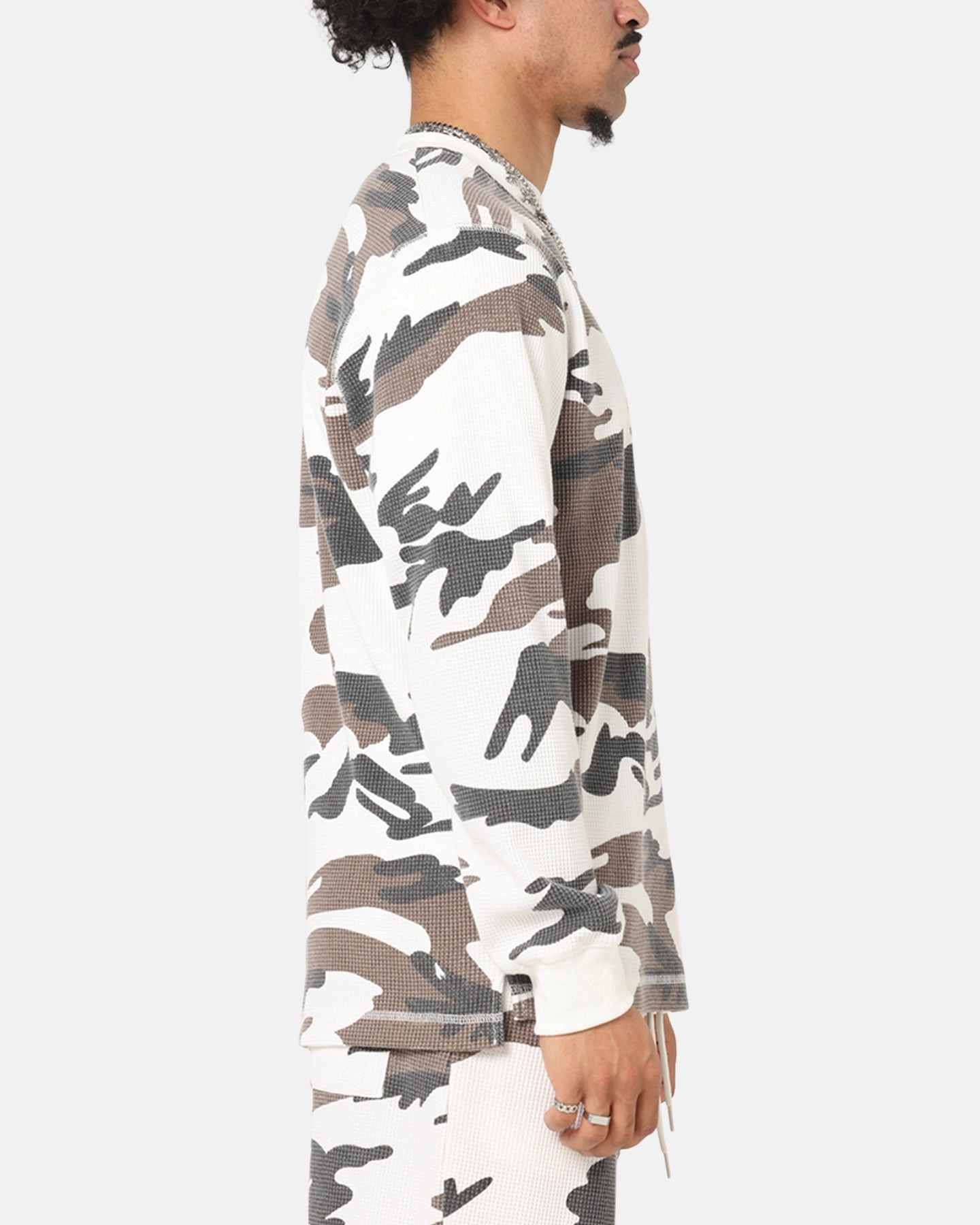 Active Style XXIII Printed Thermal Long Sleeve T-Shirt Snow Camo
