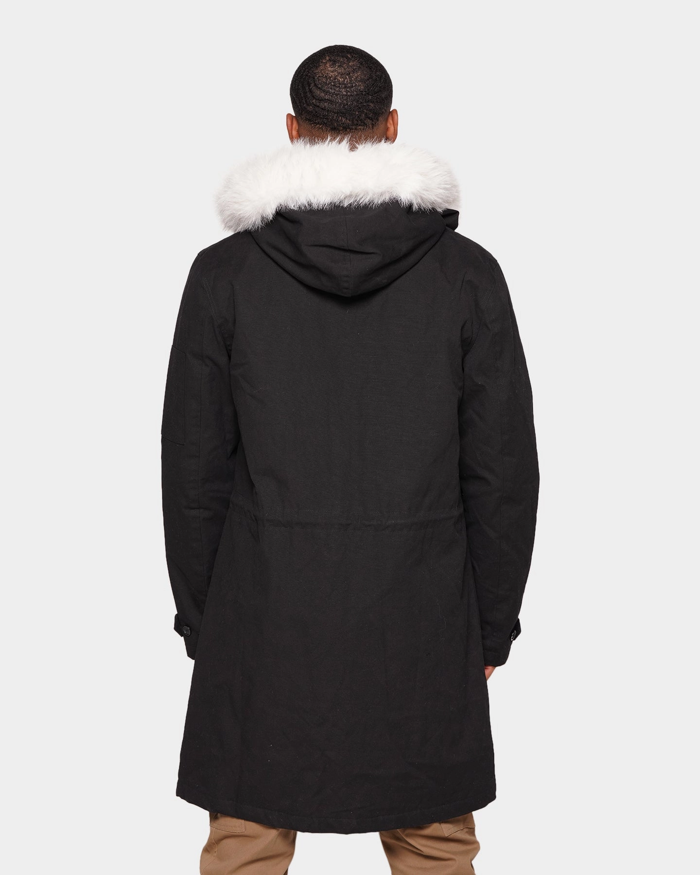 Daily Utility Recharge XXIII Qader Fur Collar Jacket Black