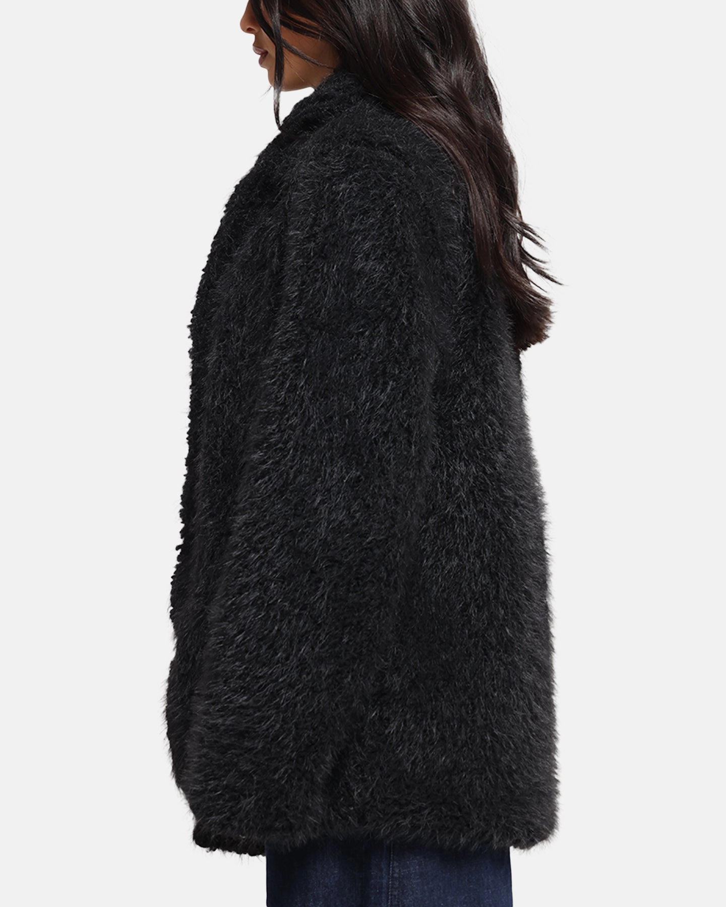 XXIII Revenant Coat Black fitted fit SlitPockets