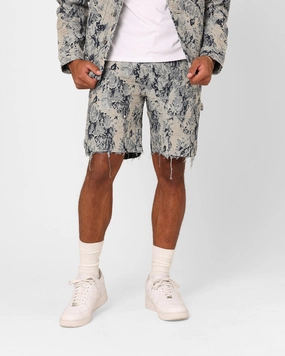 water sports use XXIII Rosa Jacquard Shorts Blue