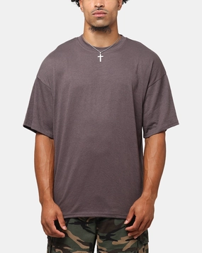 Trendy Vibes Wear Elegant Detail XXIII Sahara T-Shirt Plum
