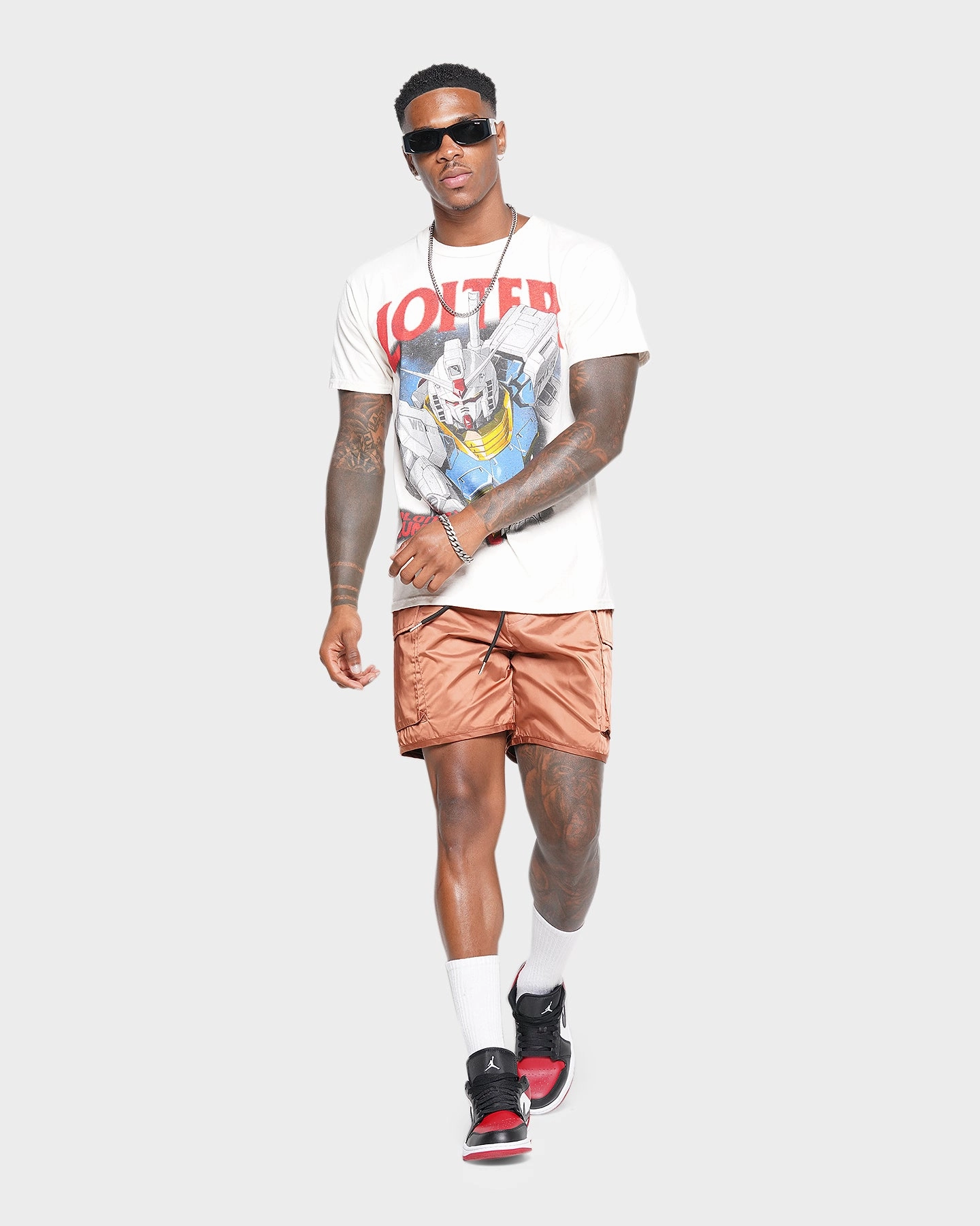 XXIII Sencer Shorts Brown Workout Gear