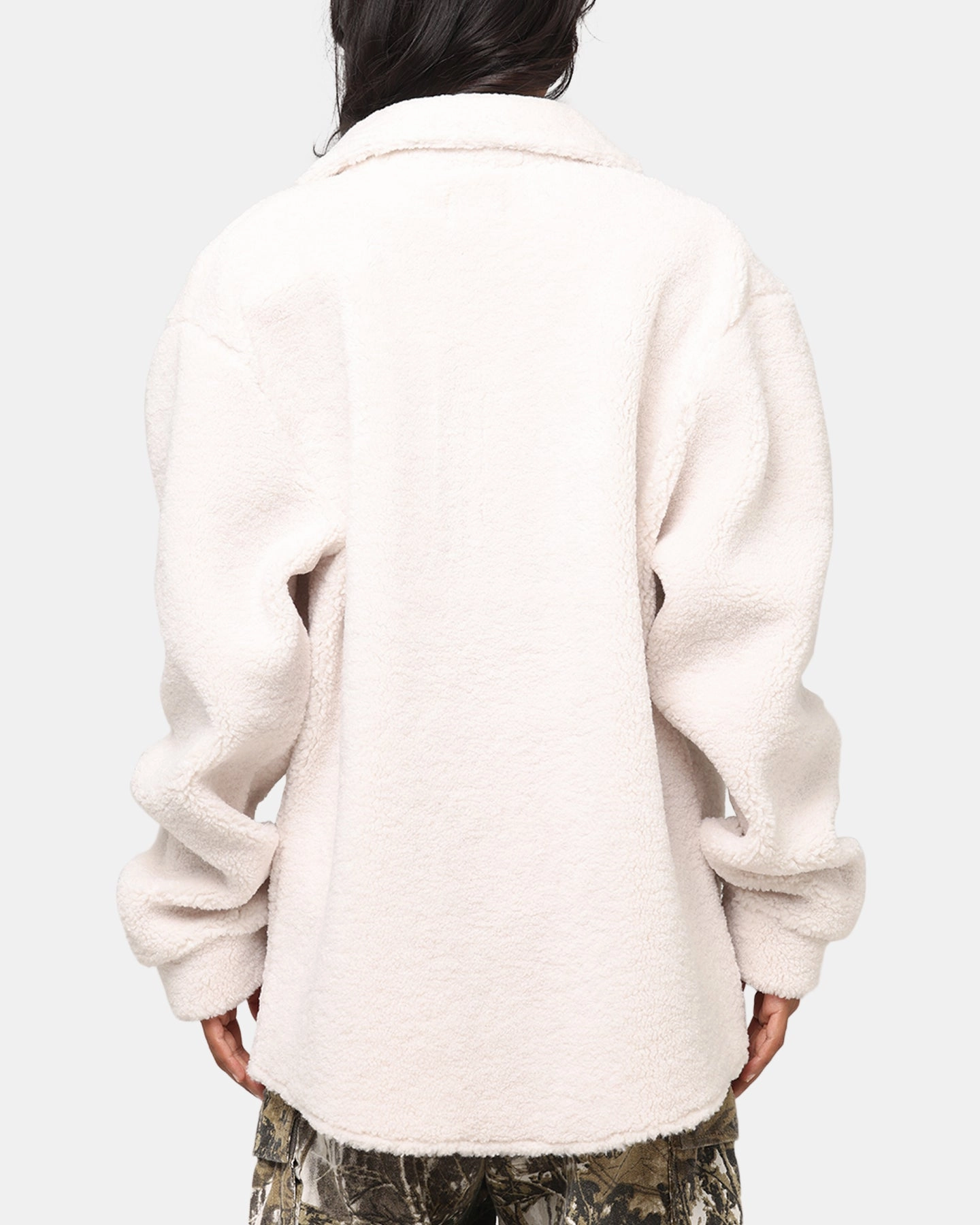 XXIII Shearling Fur Jacket Cream Confidence booster