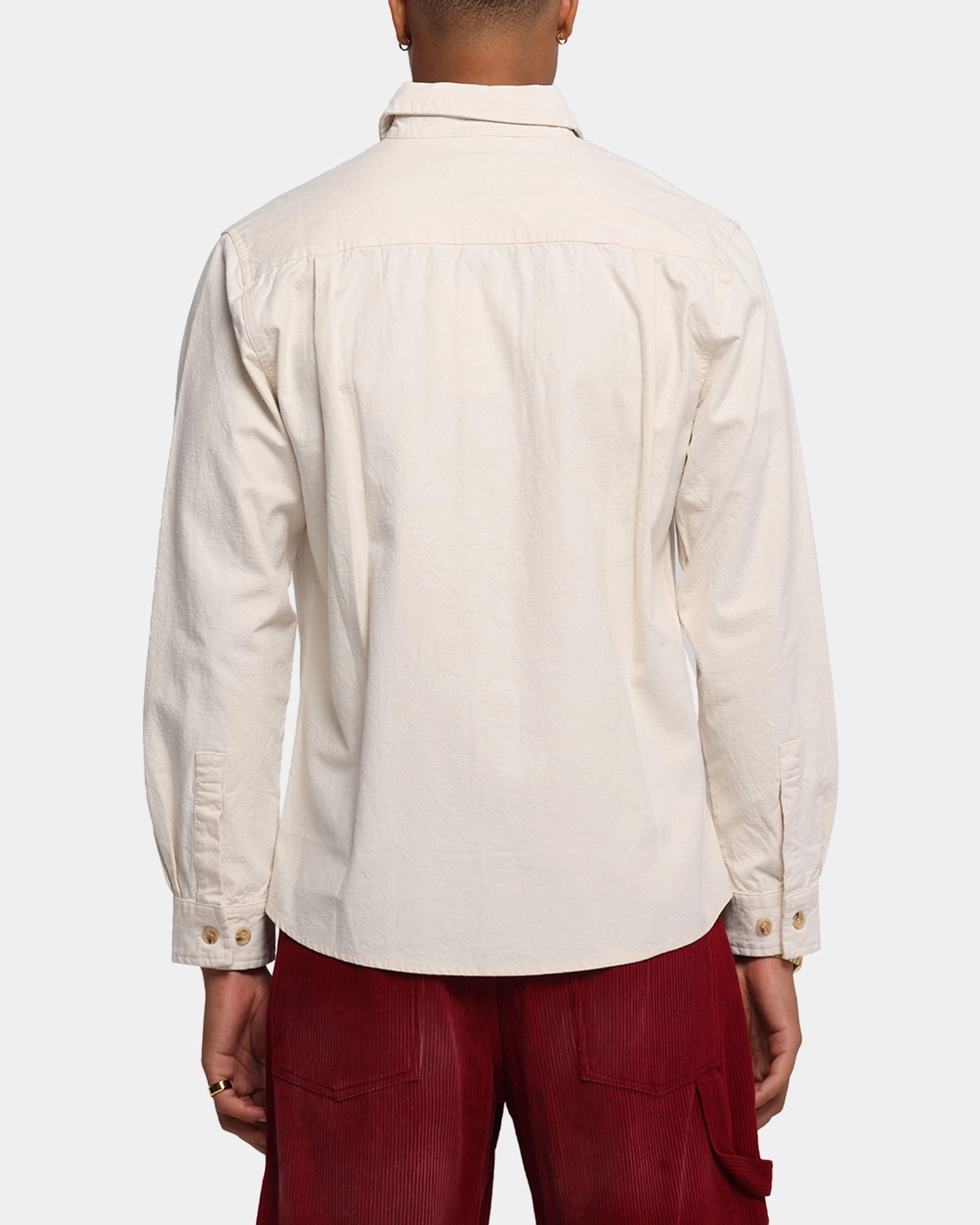 XXIII Slub Overshirt Natural Sophisticated Style Chic Design