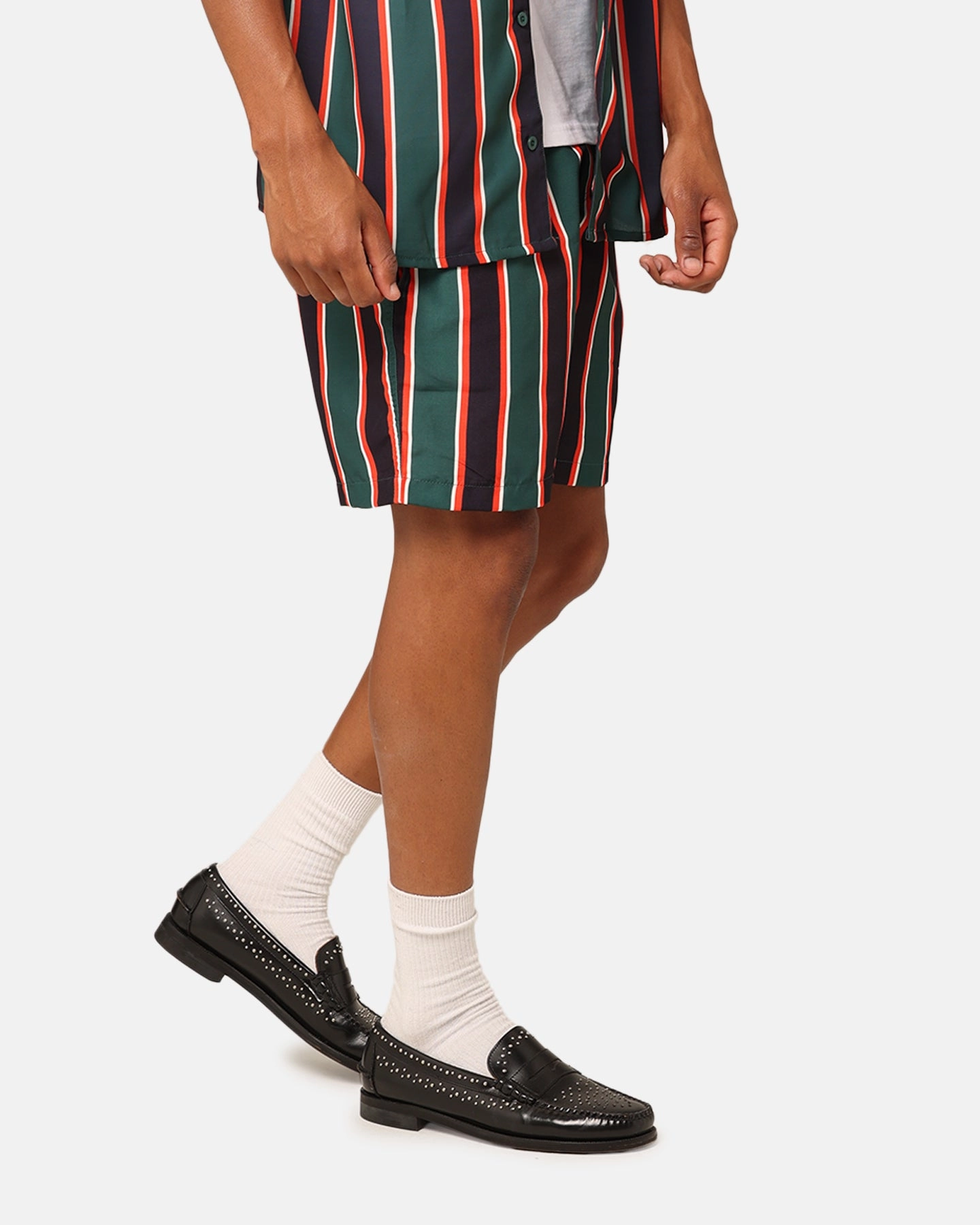 XXIII Steven Stripe Shorts Multi/Black Summer Vibes kids wear