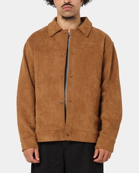 XXIII Suede Jacket Brown UltraThinLayer