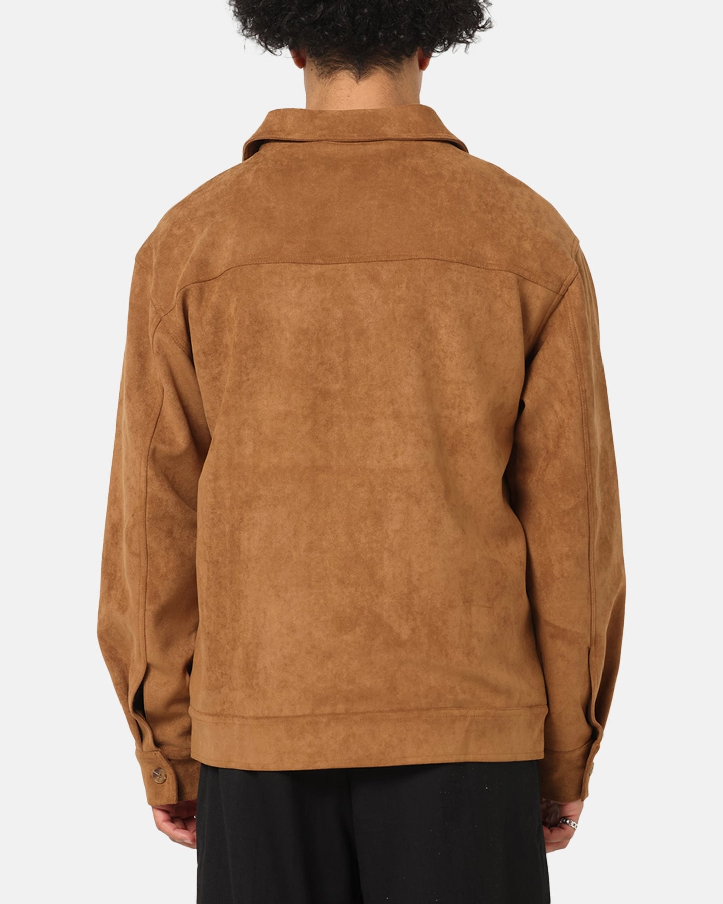 Flexible Shoulder Mobility XXIII Suede Jacket Brown