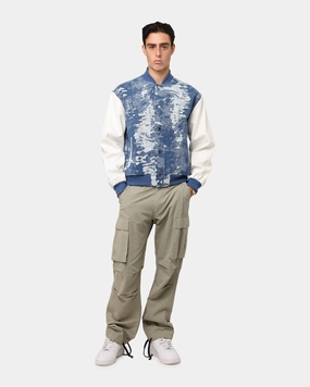 XXIII Textured Varsity Jacket Blue/White Trilby
