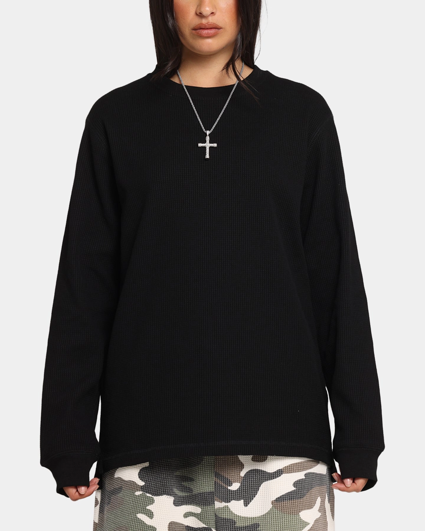 XXIII Thermal Long Sleeve T-Shirt Black AntiStaticFinish