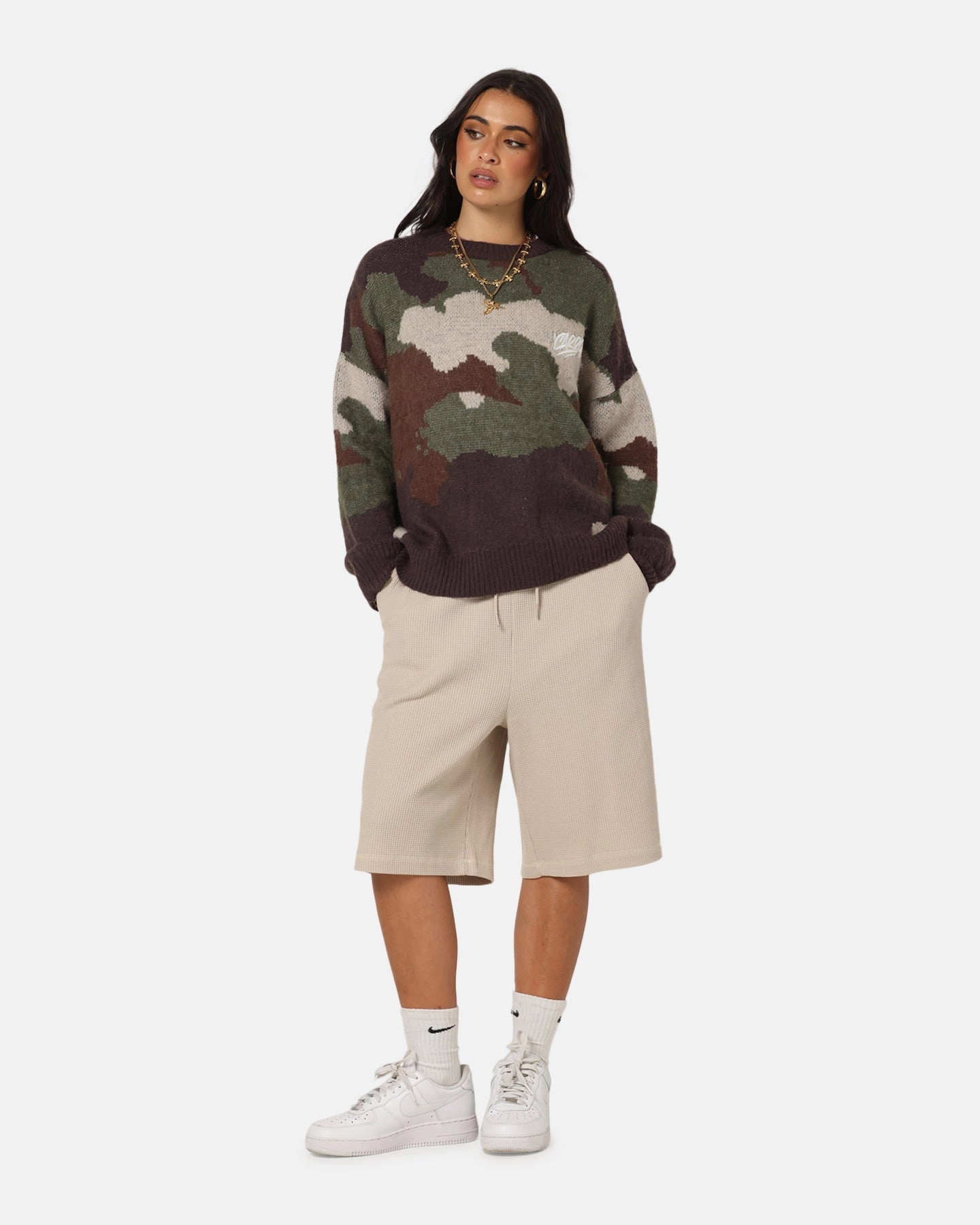 Multi Panel Cut XXIII Thermal Shorts Sand