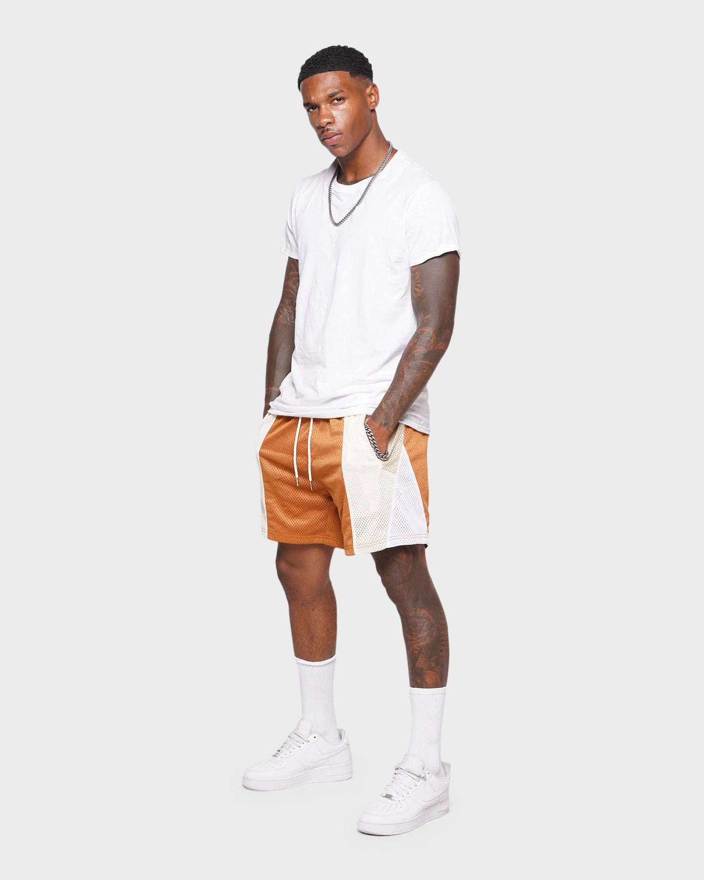 loafers XXIII Thomas Colour Block Shorts Brown/Beige