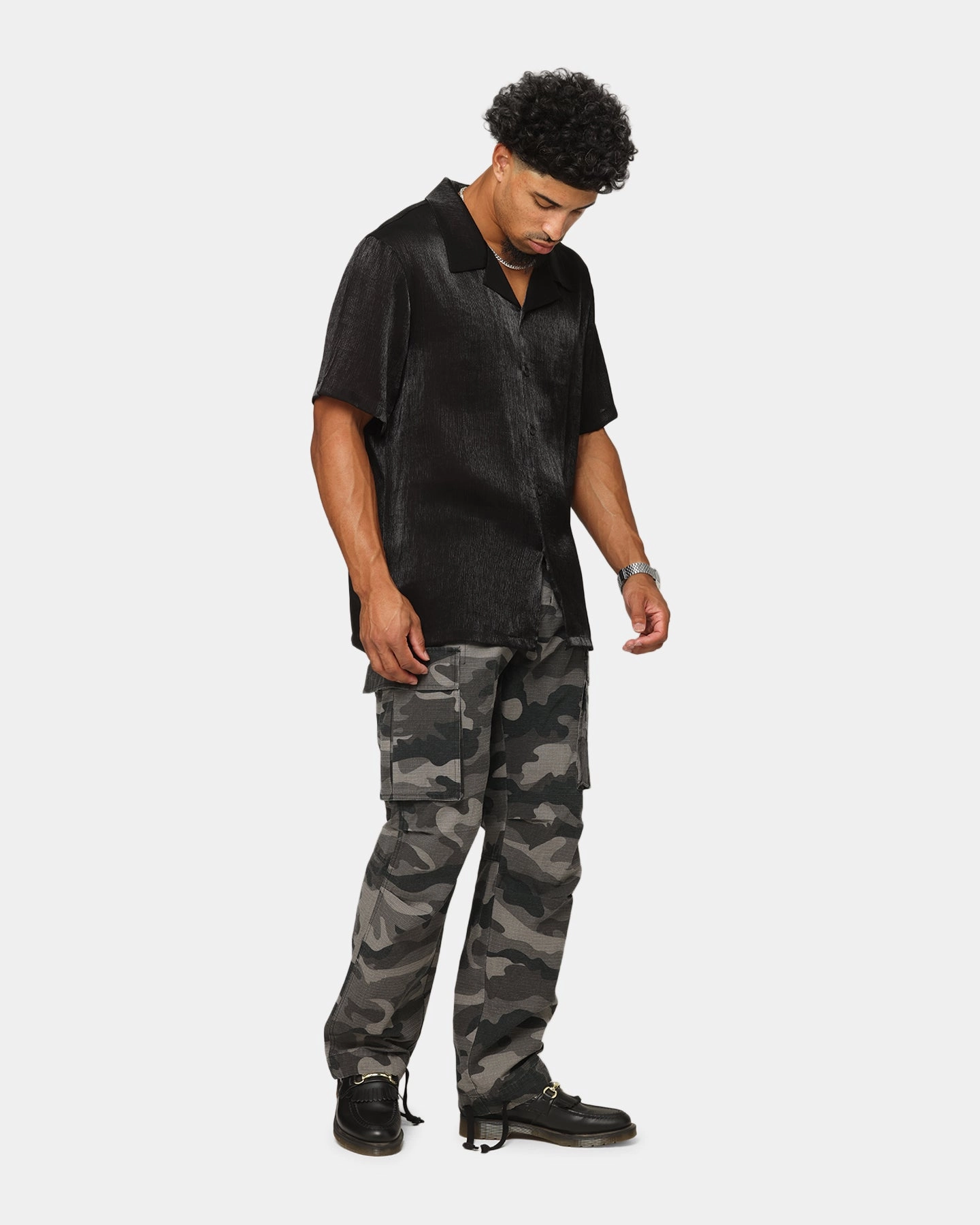 Abrasion Resistant Fabric XXIII Torrent Cargo Pant Washed Black Camo