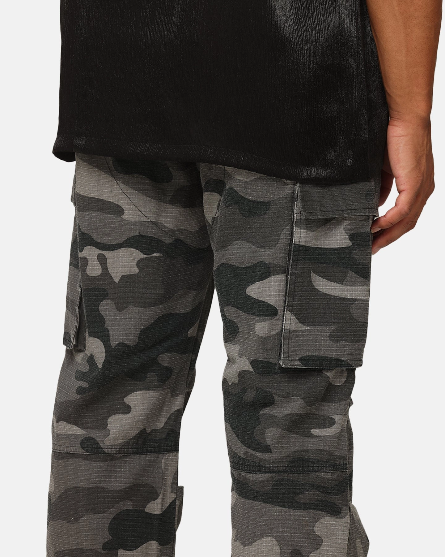 XXIII Torrent Cargo Pant Washed Black Camo SoftTouchFinish Freedom Motion