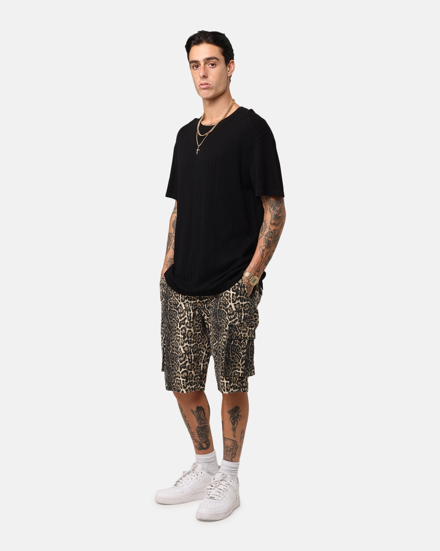 XXIII Torrent Cargo Shorts Leopard Classic Cut