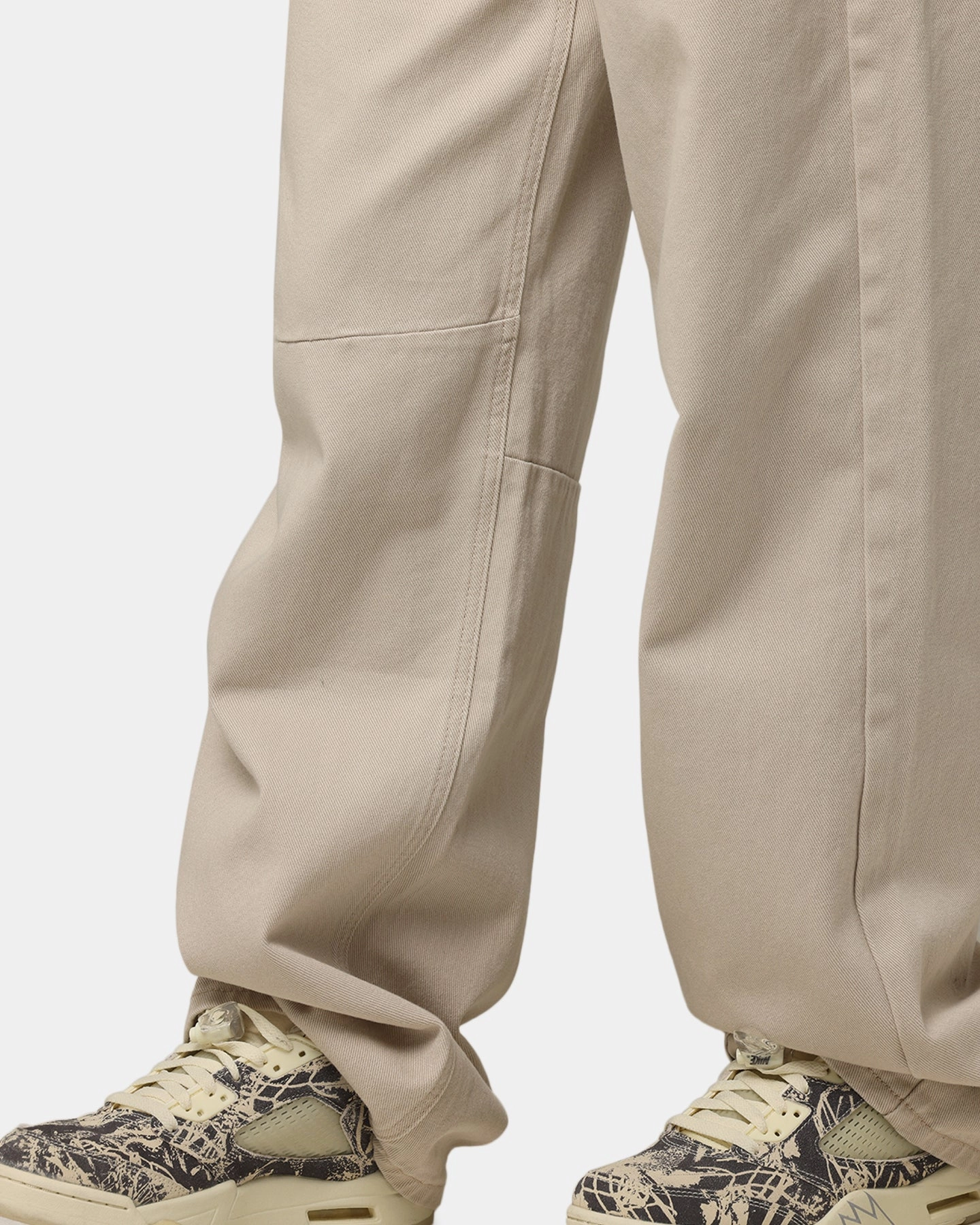 XXIII Women's Buckle Baggy Jeans Sand Cool Texture