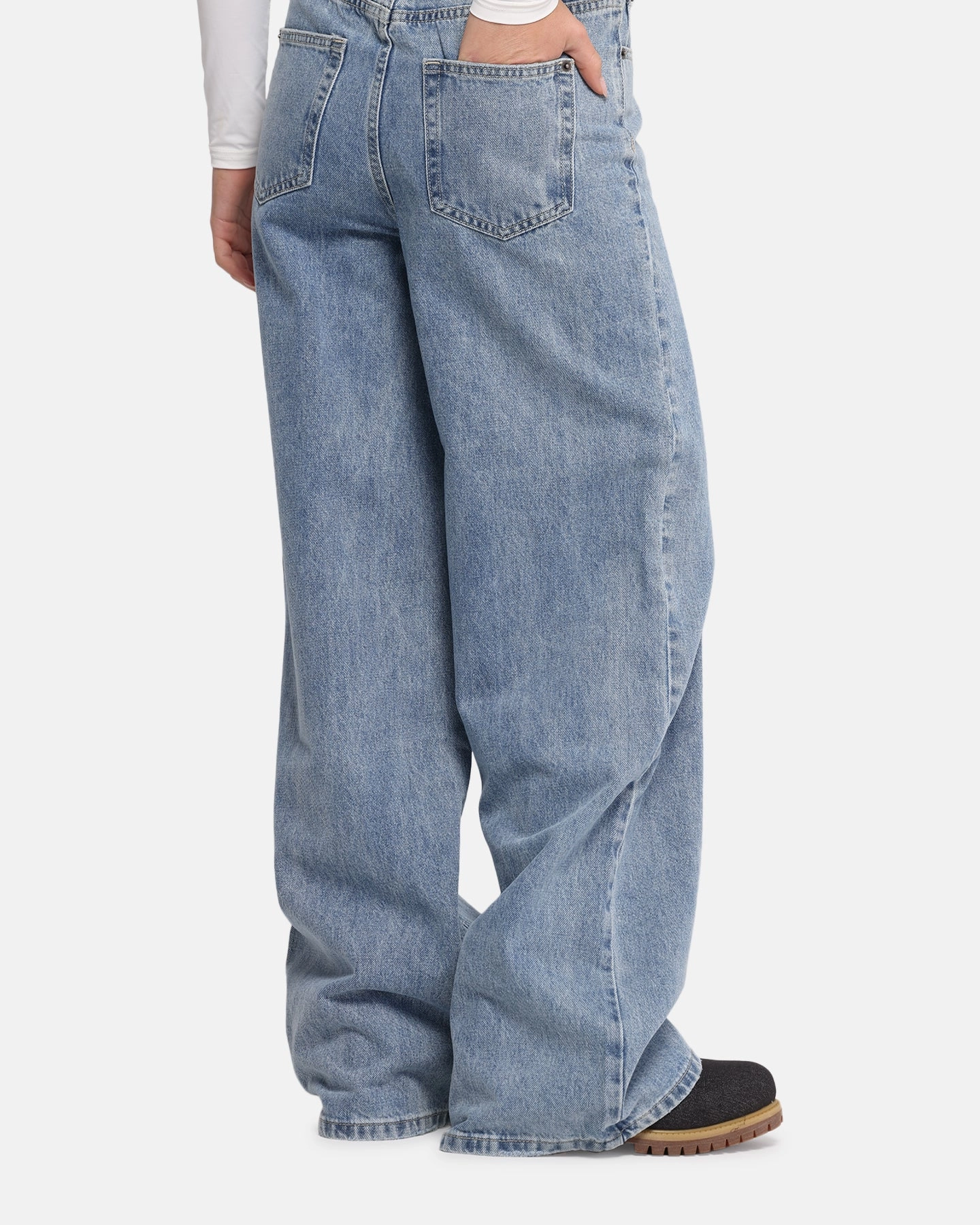 XXIII Women's Wide Leg Jeans Blue Denim Daily Choice