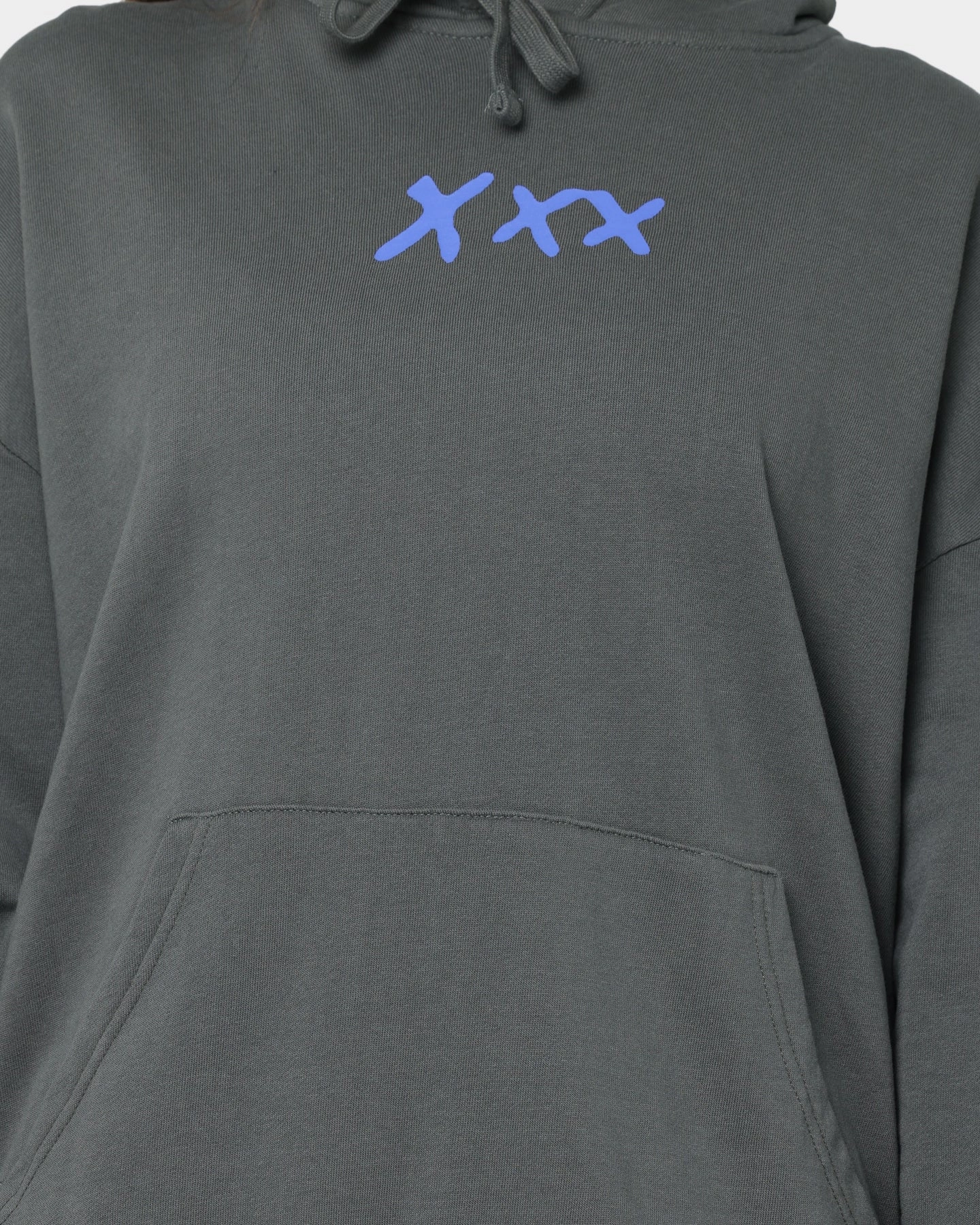 Soft Texture Adjustable Hem XXXTentacion Prosper Hoodie Grey