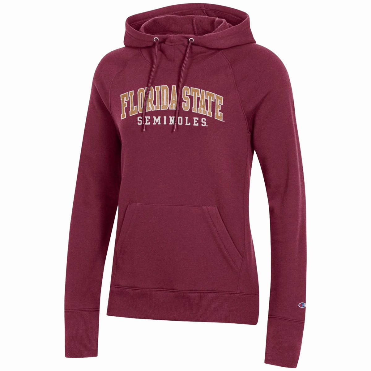 Quick Fit Racerback Design Champion Women's Florida State Seminoles Hooded University Fleece - Garnet