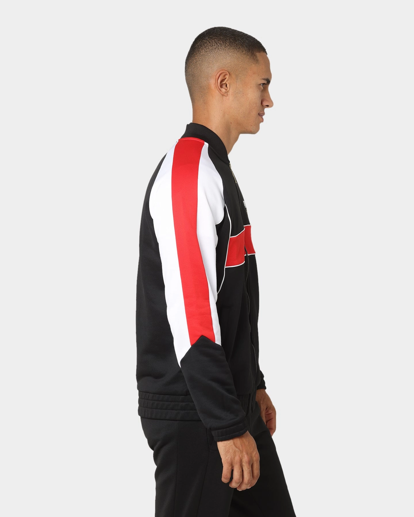 Puma King Track Jacket Puma Black/Red Printed Multi Directional Stretch