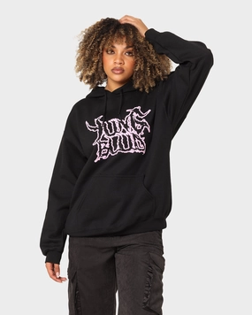 suitable for gift giving Yungblud Deadhappy Hoodie Black