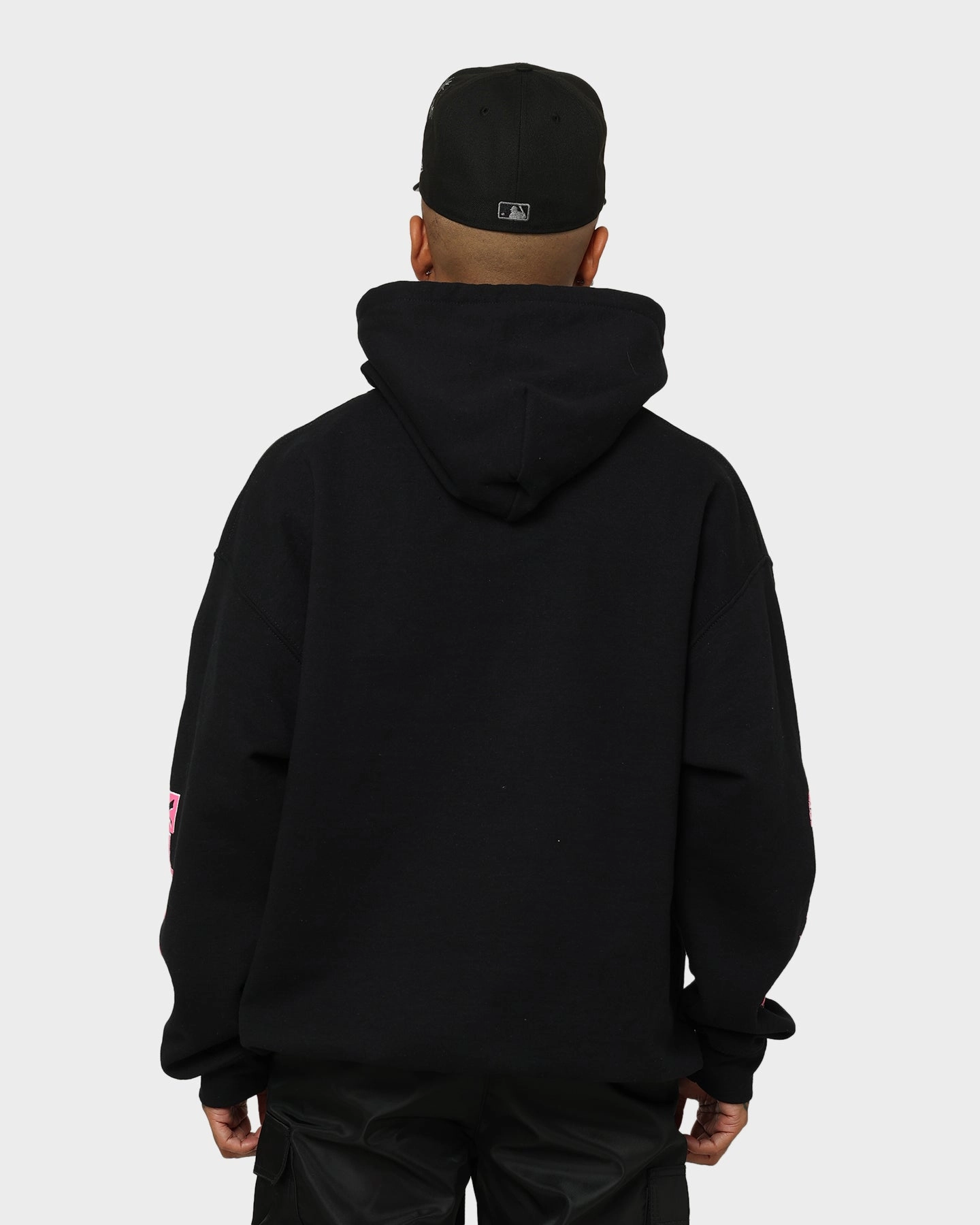 YUNGBLUD Icons Face Hoodie Black Quick Absorb Material Custom made