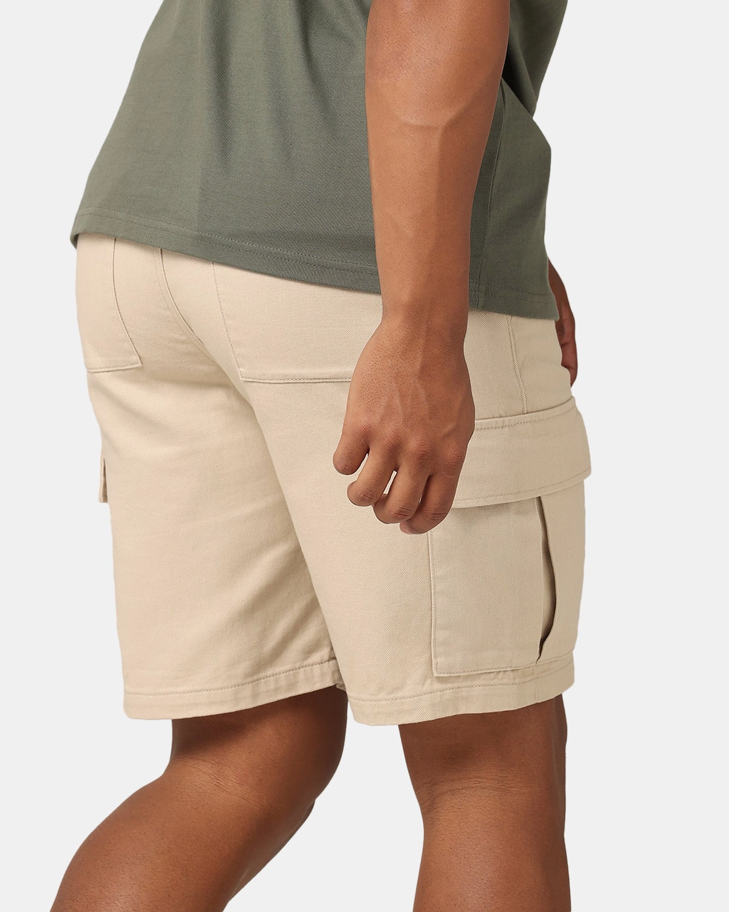 Low Maintenance Fabric FasteningLoops XXIII Jordy Cargo Shorts Tan