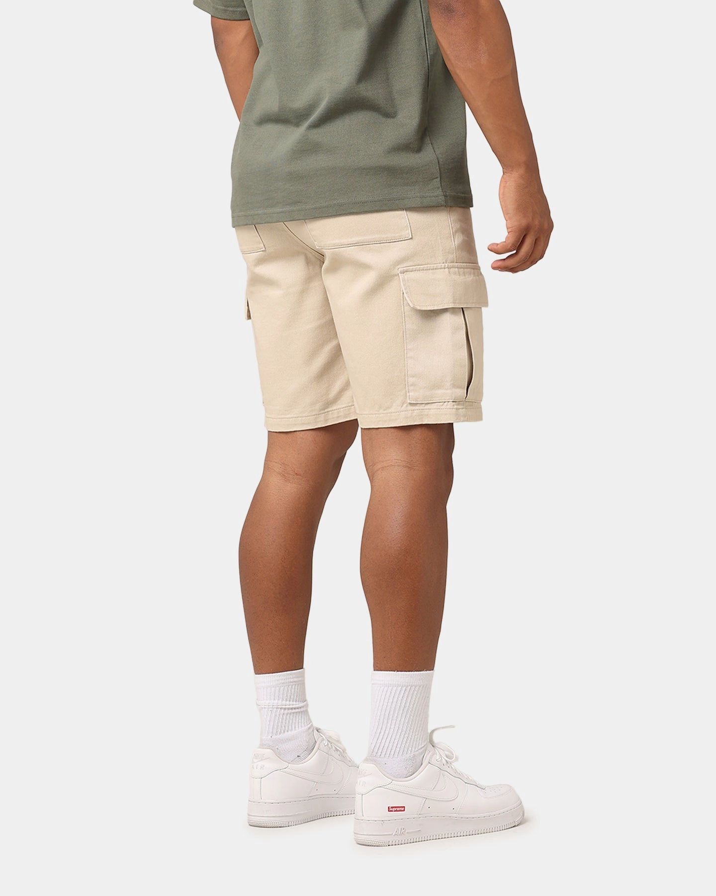 XXIII Jordy Cargo Shorts Tan Flexible Mobility