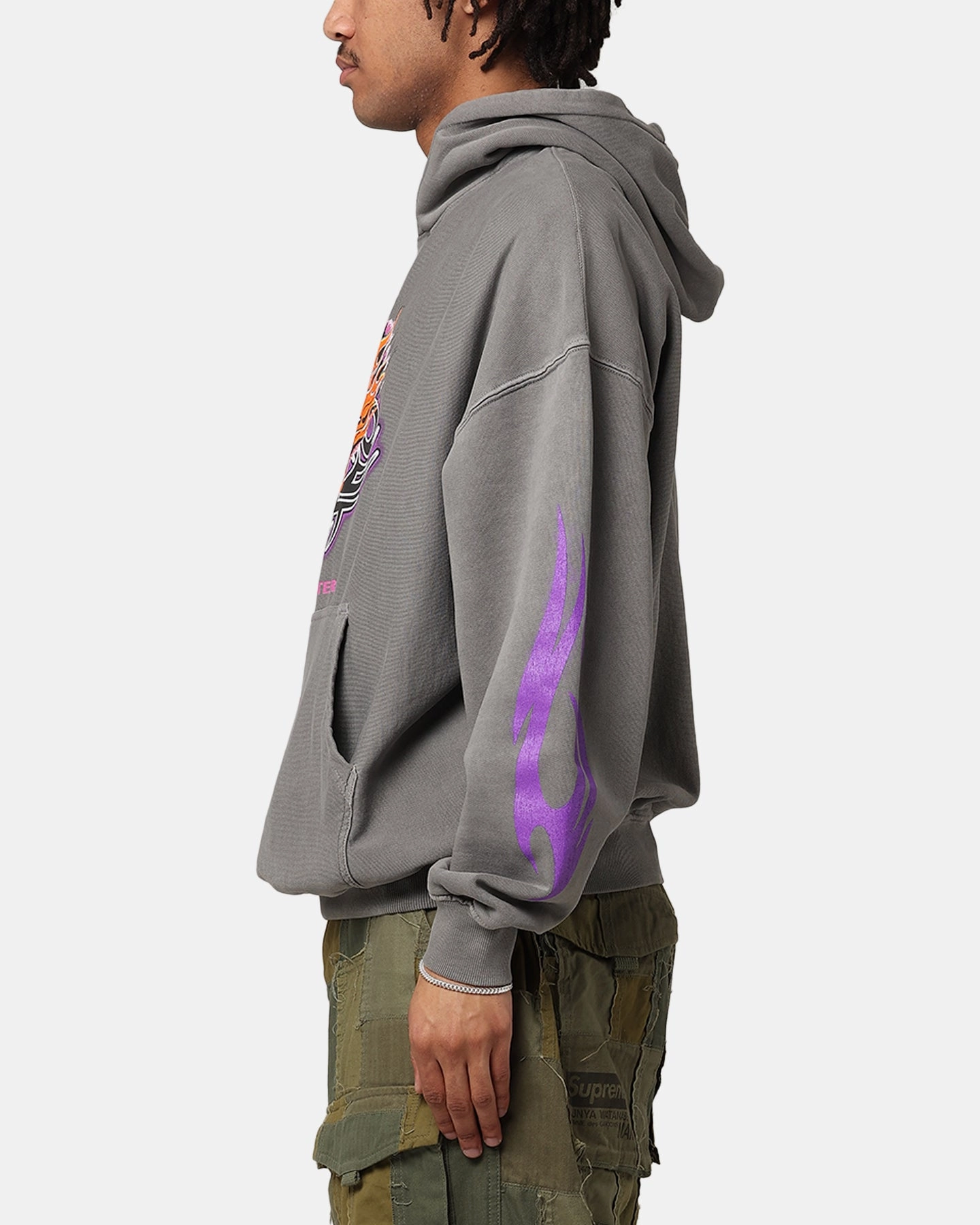 Formal Event Loiter Rip N Dip Hoodie Washed Charcoal